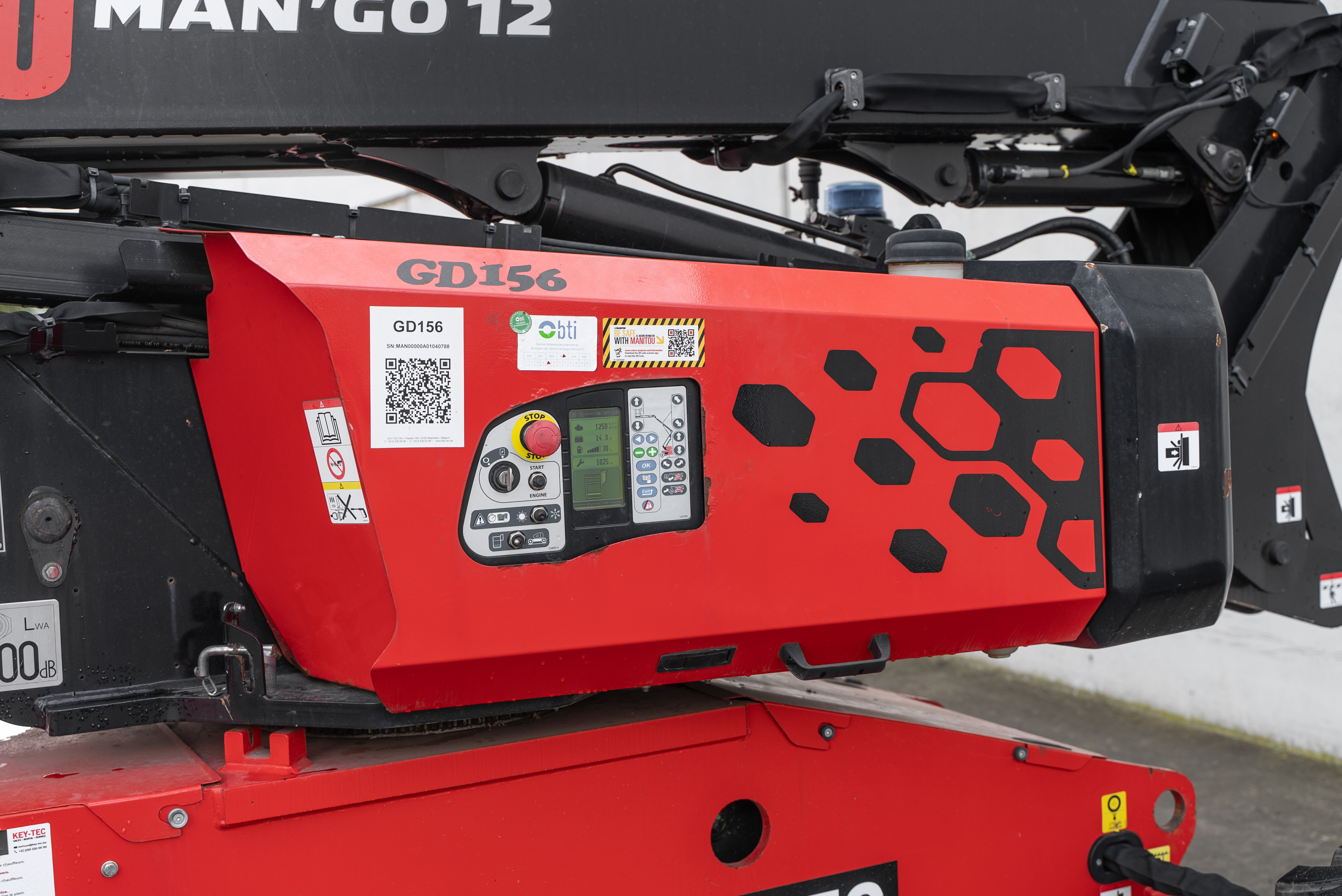 Manitou - Nacelles élévatrices - MAN GO 12 - Image produit