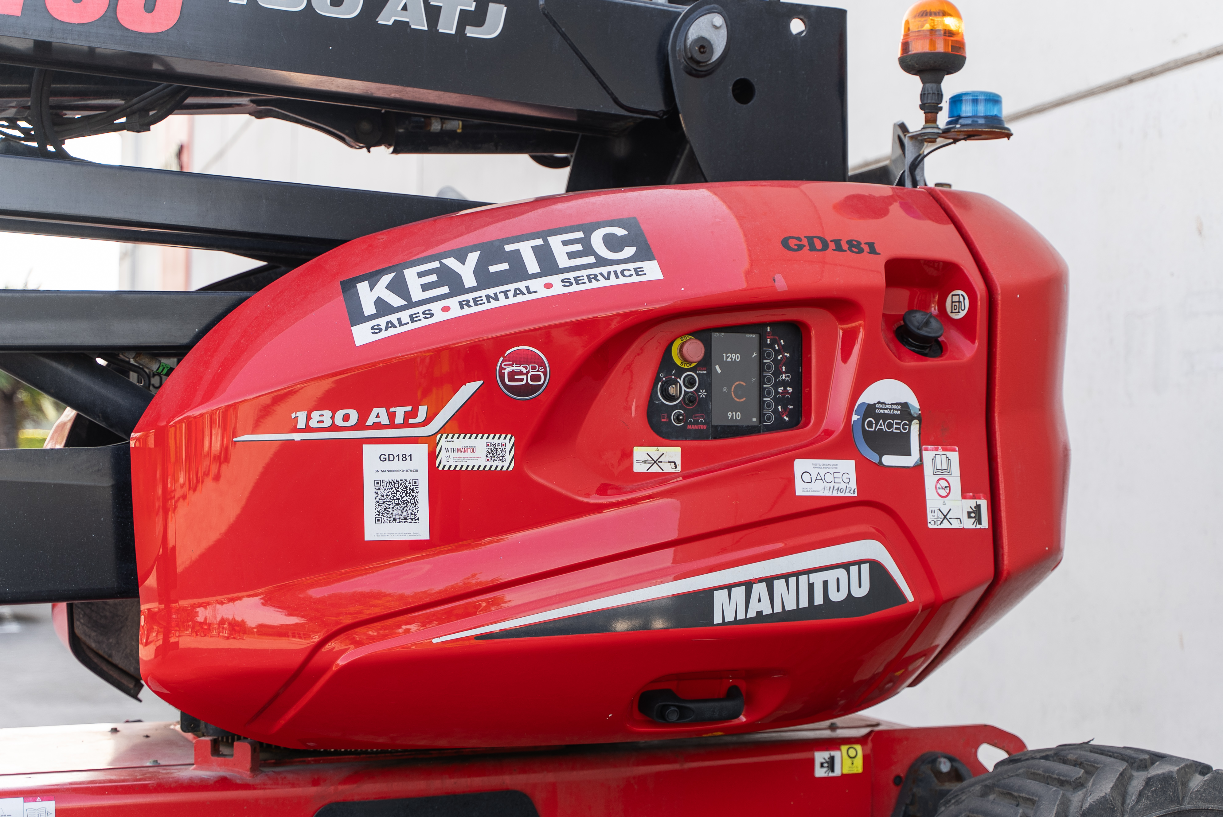 Manitou - Hoogwerkers - ATJ 180 RC 4RD ST5 S2 - Productfoto