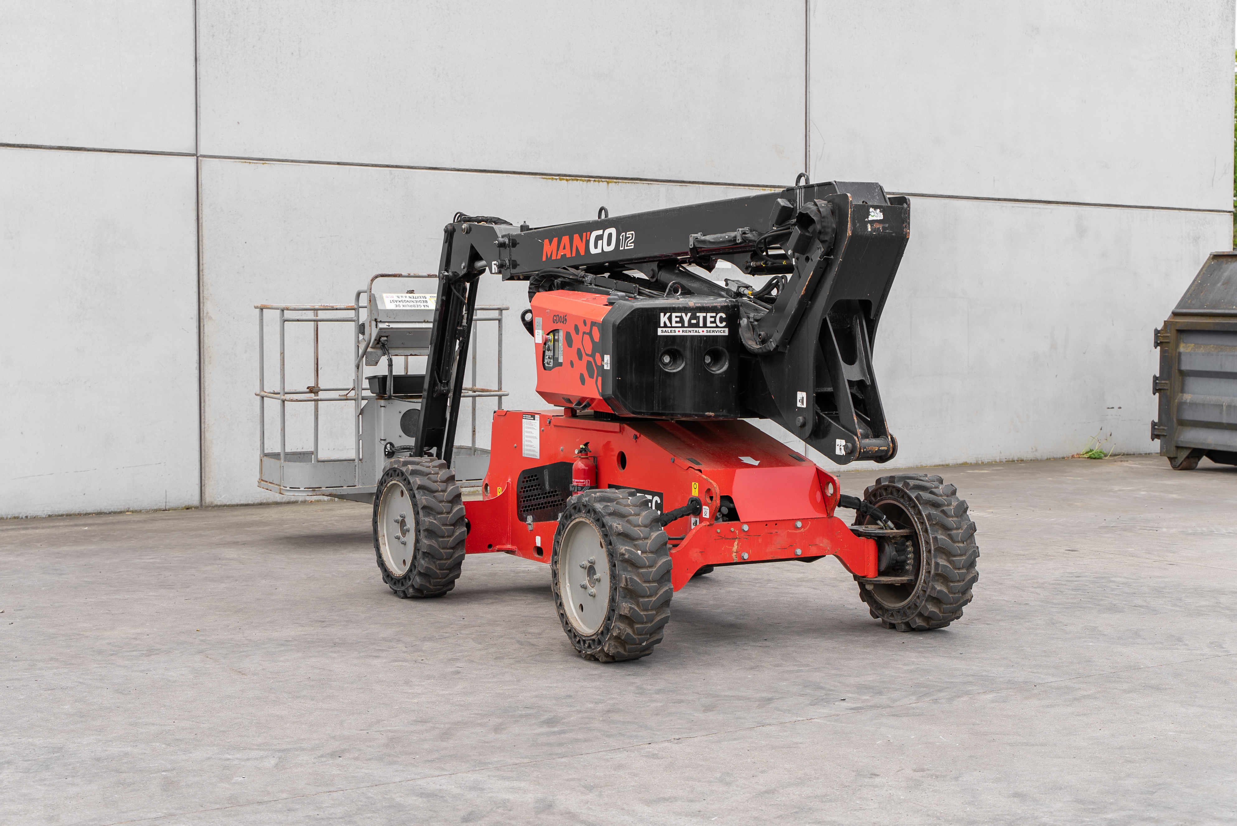 Manitou - Hoogwerkers - MAN GO 12 - Links achter