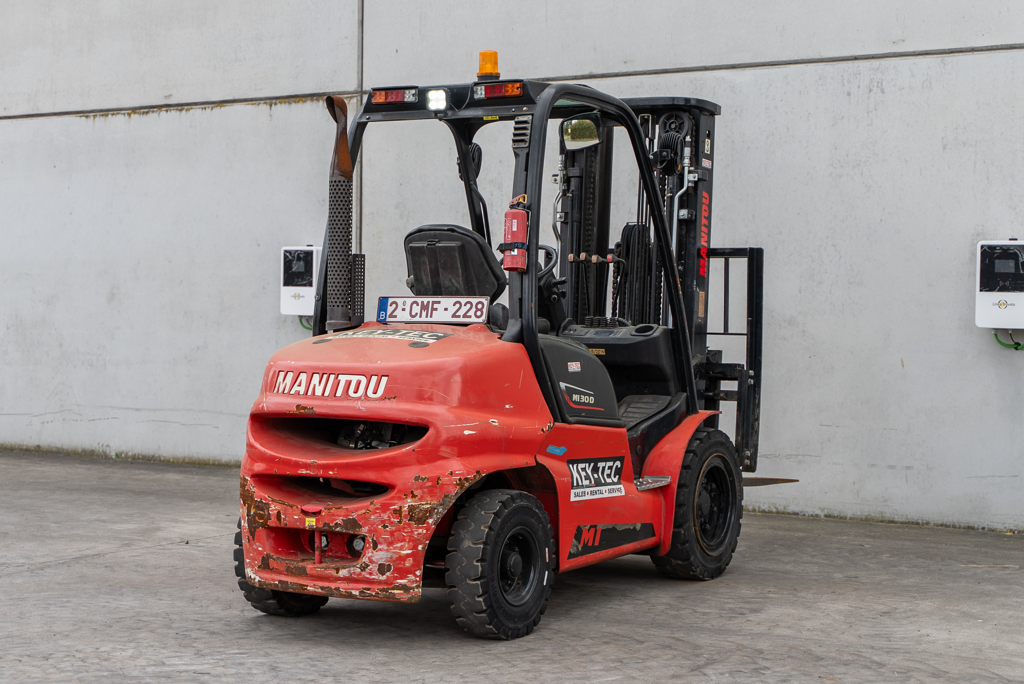 Manitou - Chariots élévateurs - MI 30 D K ST5 S1 - Arrière droite