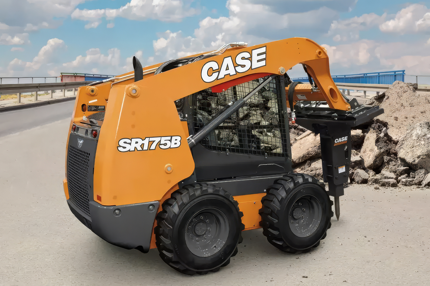 Case Construction - Skidsteers - SR 175 B - Back