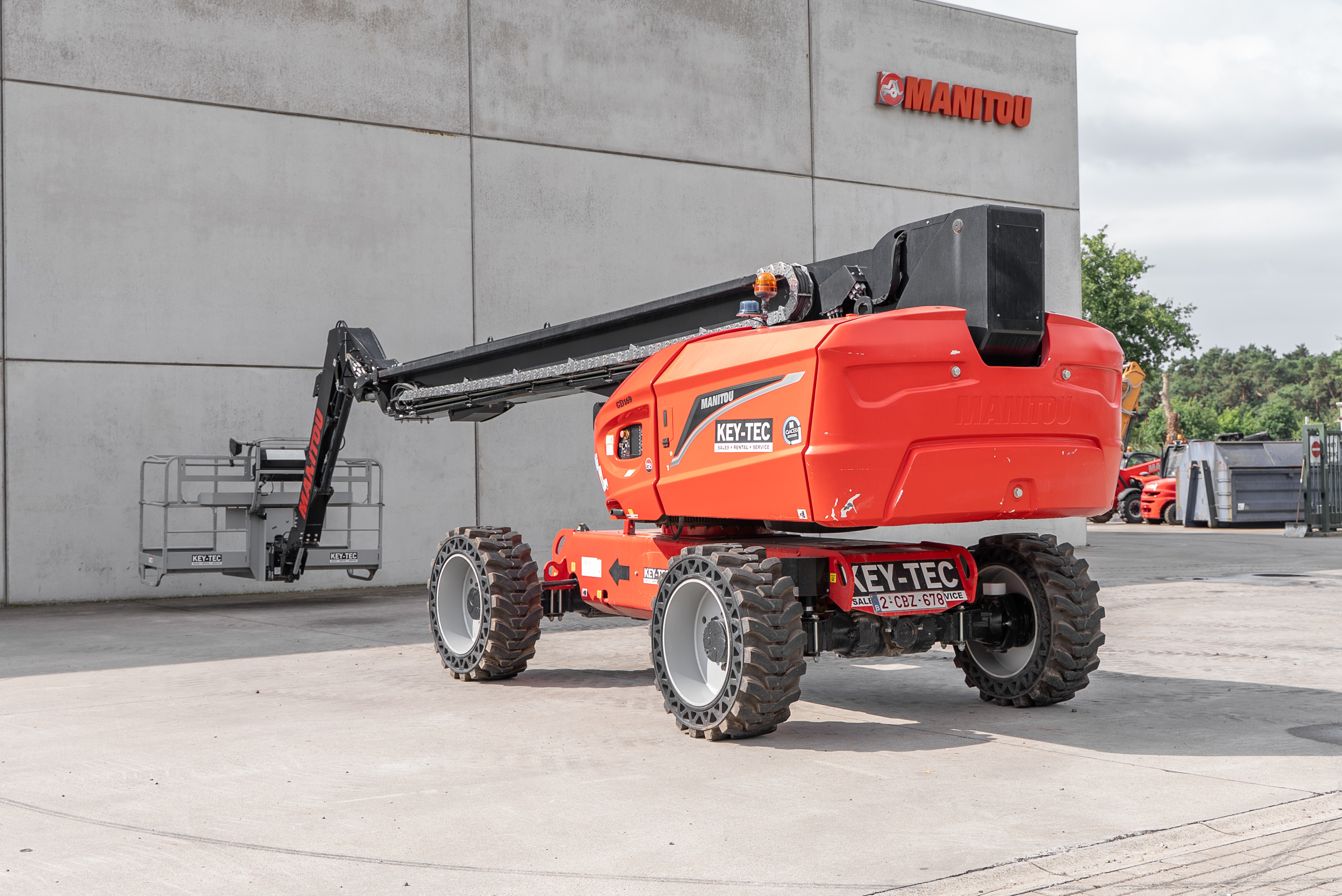 Manitou - Nacelles élévatrices - TJ 280 ST5 S1 - Arrière gauche