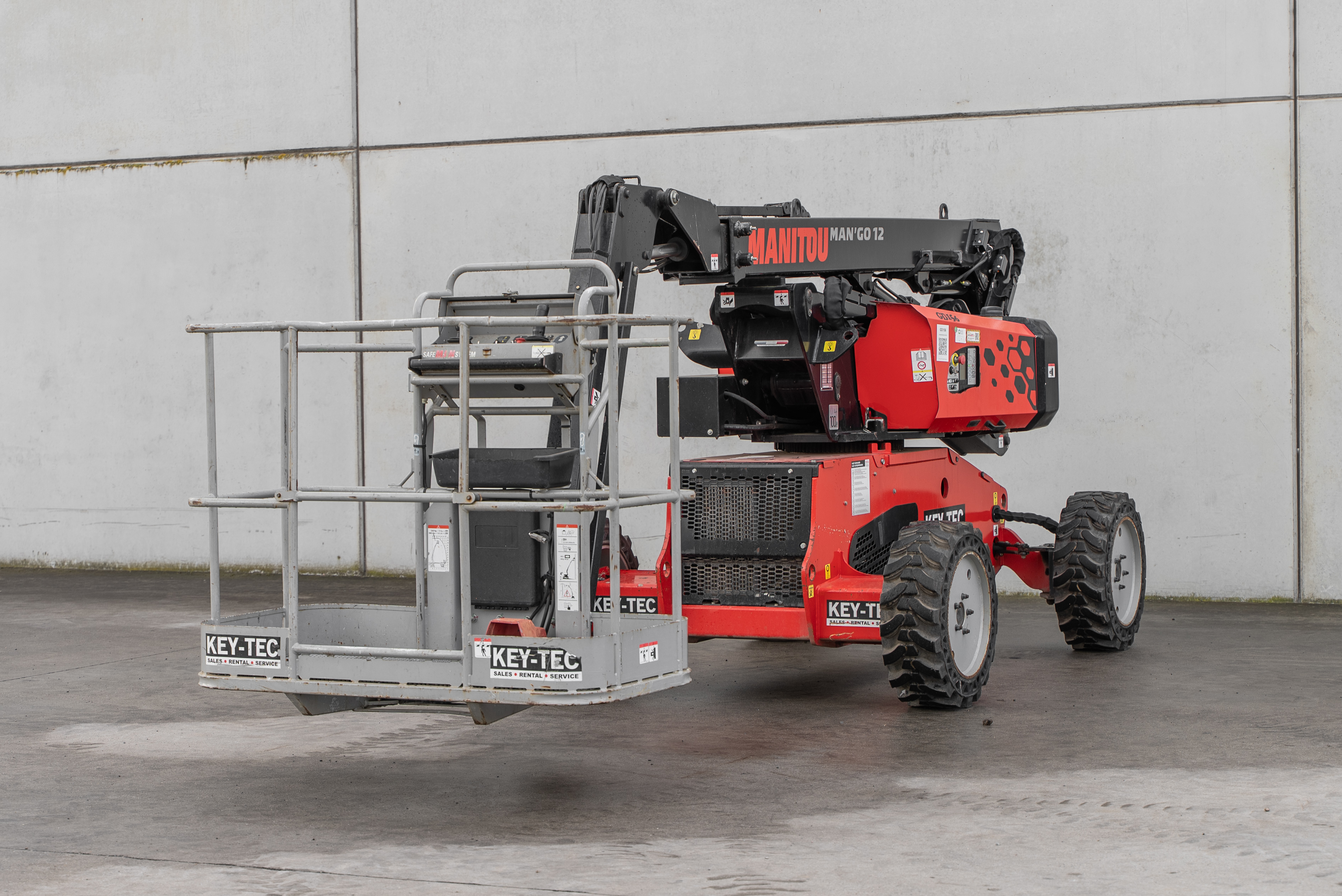 Manitou - Nacelles élévatrices - MAN GO 12 - Avant gauche
