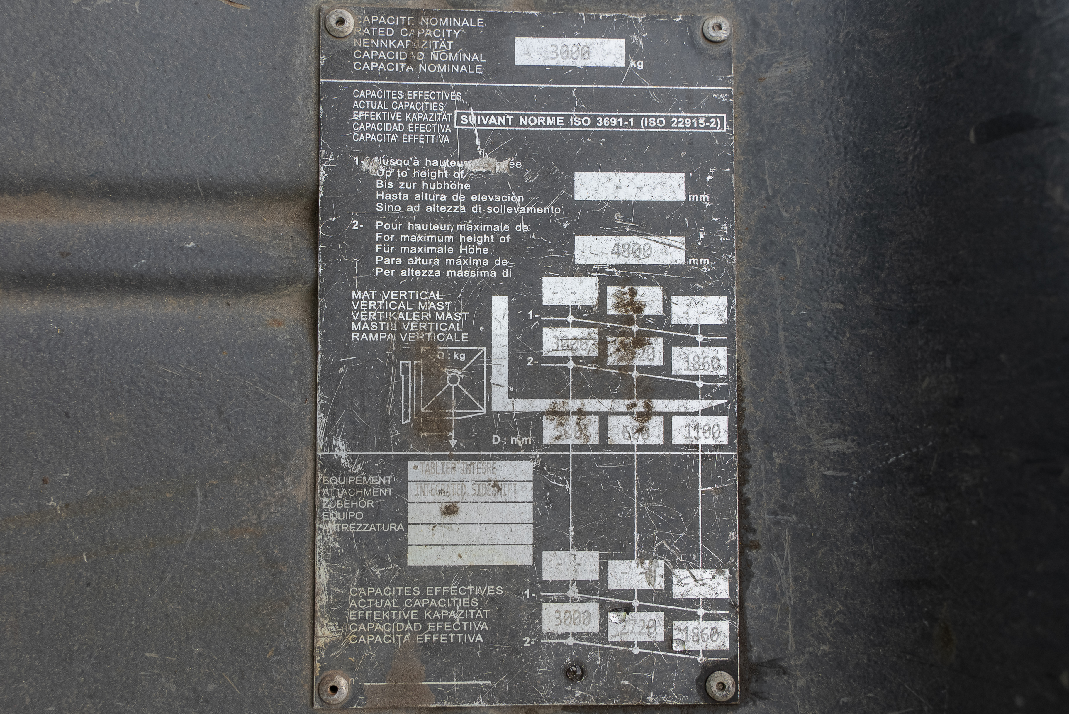 Manitou - Forklifts - ME 430 80V S3 - Product image