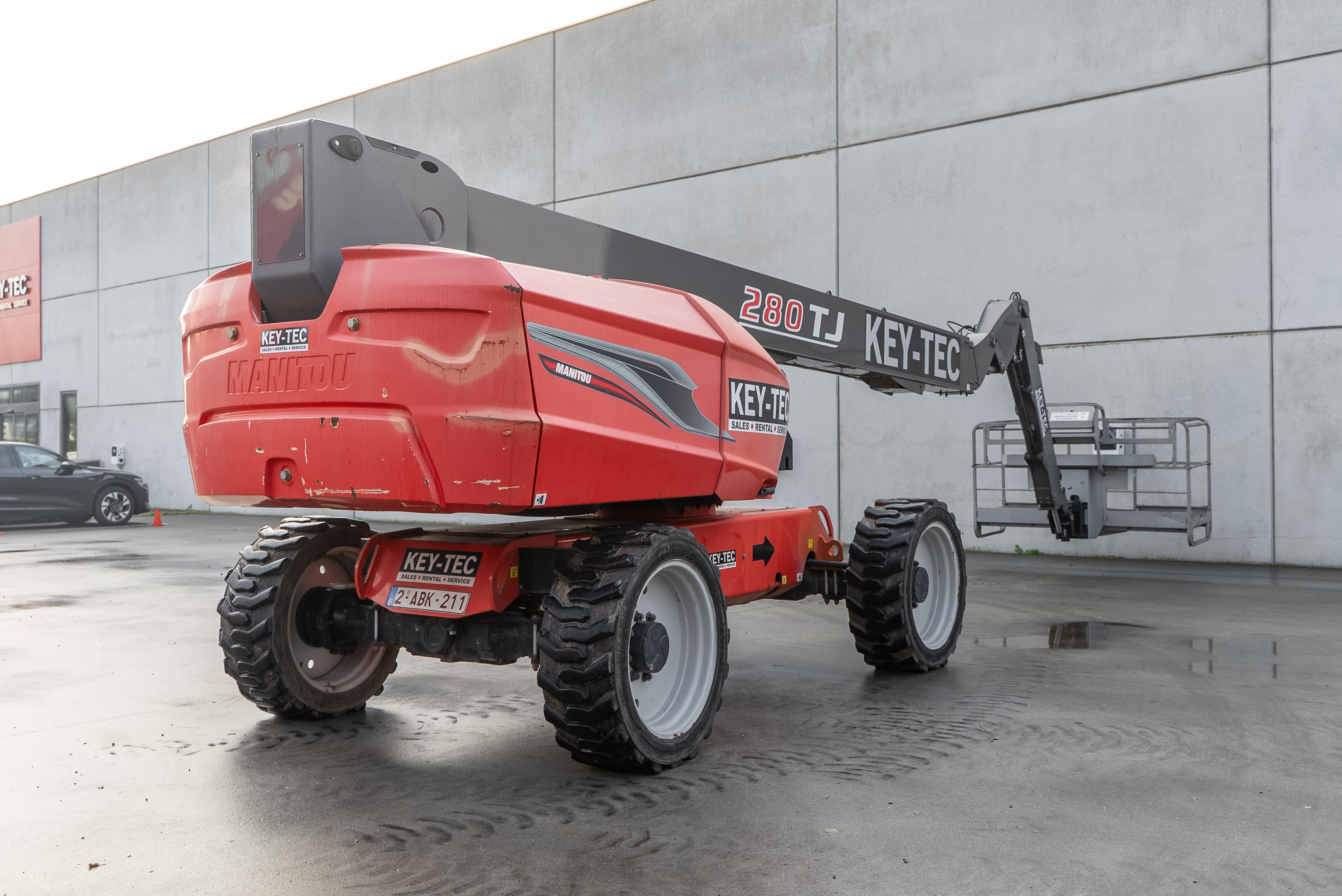 Manitou - Aerial platforms - TJ 280 - Back right