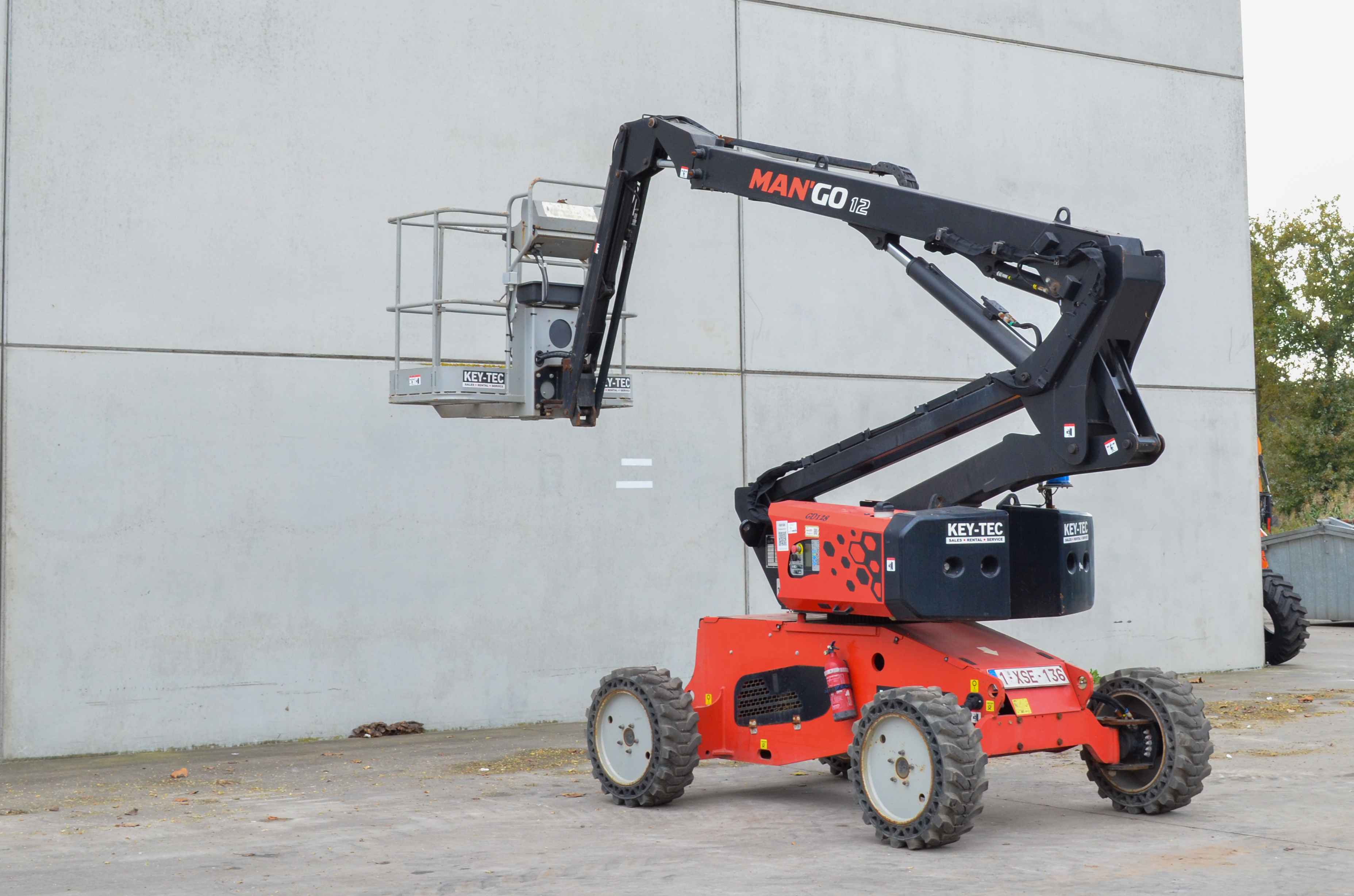 Manitou - Hoogwerkers - MAN GO 12 - Links achter