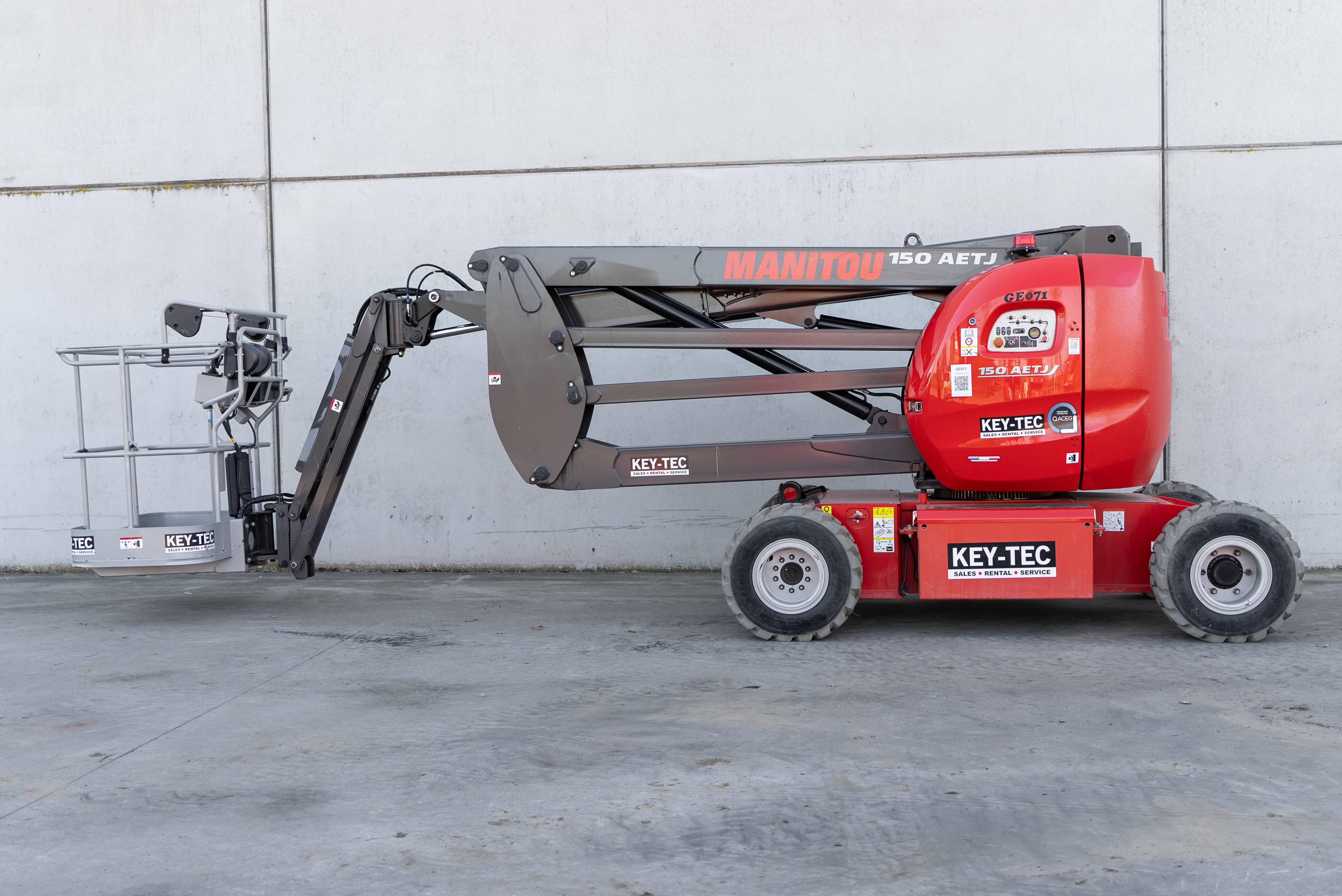 Manitou - Hoogwerkers - AETJC 150 3D - Zijaanzicht