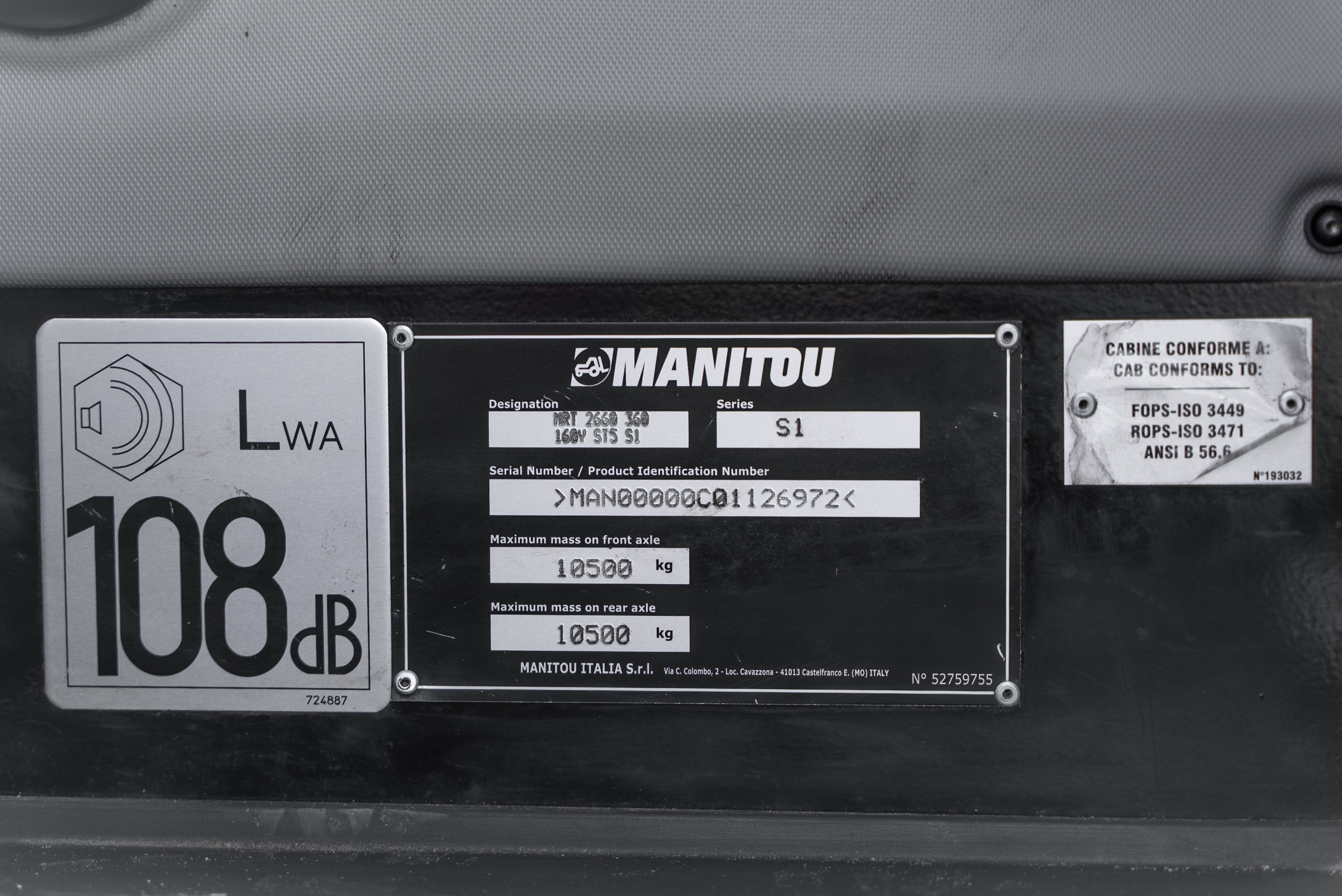 MRT 2660 360 160Y ST5 S1 - Product image