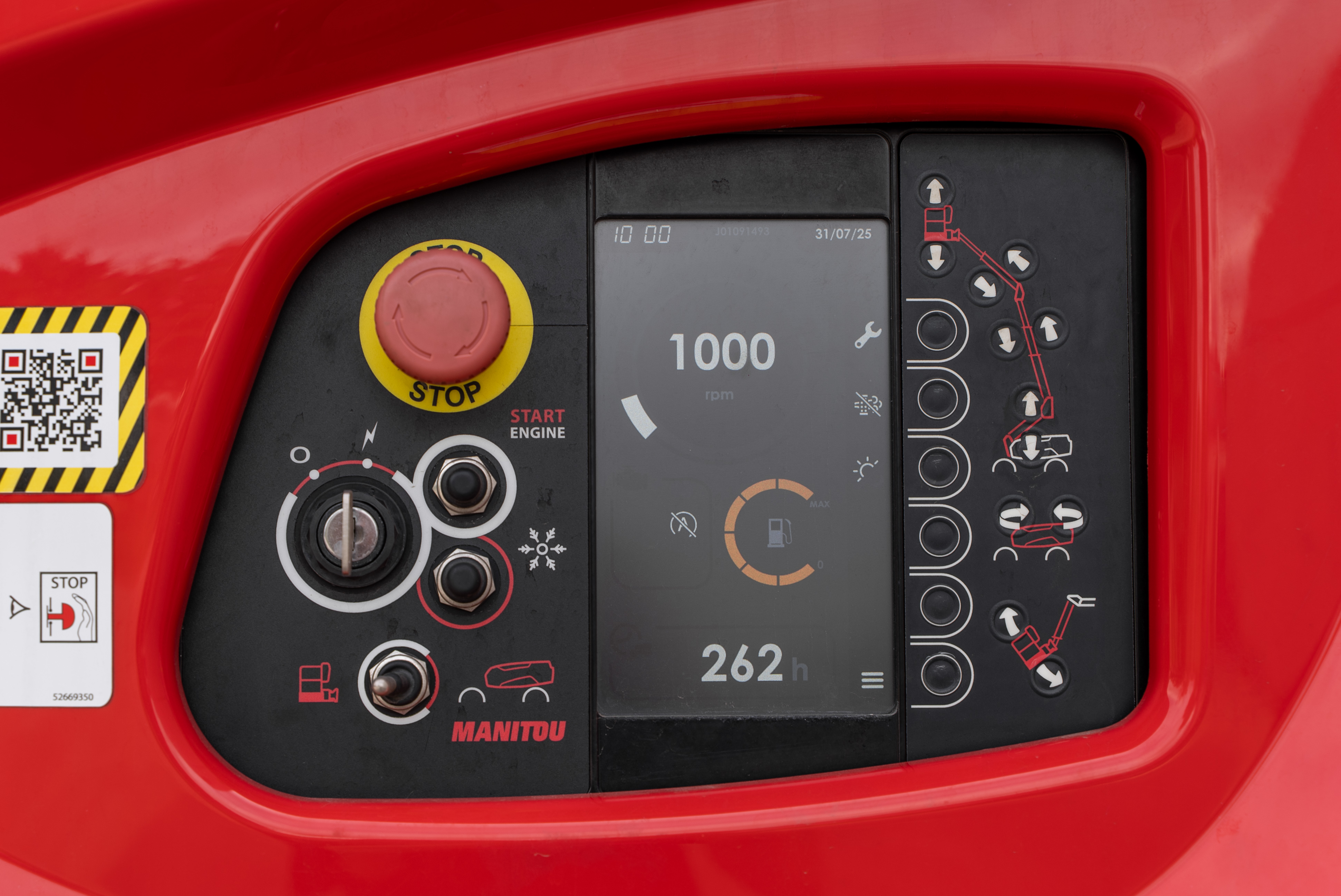 TJ 280 ST5 S1 - Hours / Display