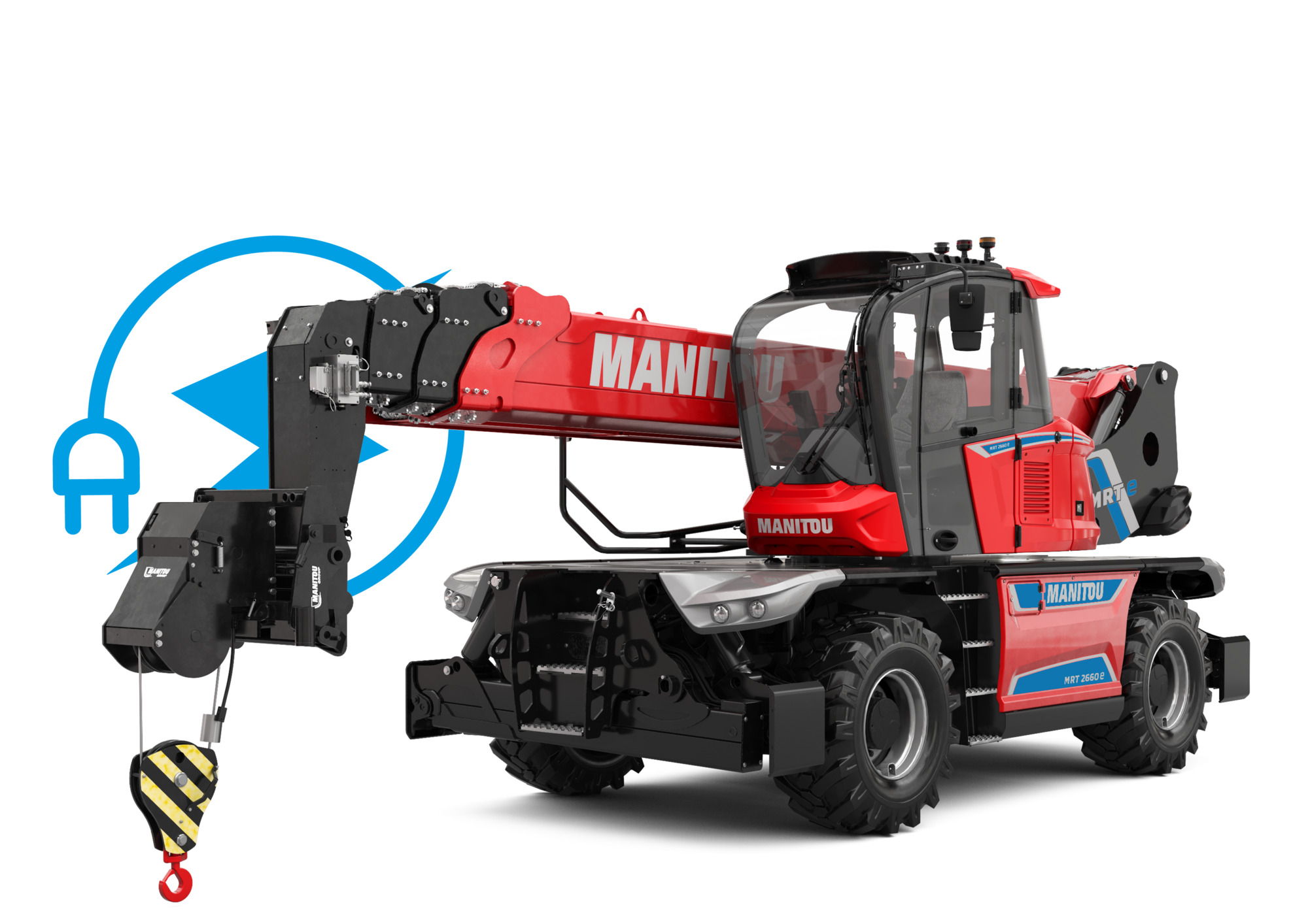 Manitou - Télescopiques - MRT 2660 e e - Avant gauche