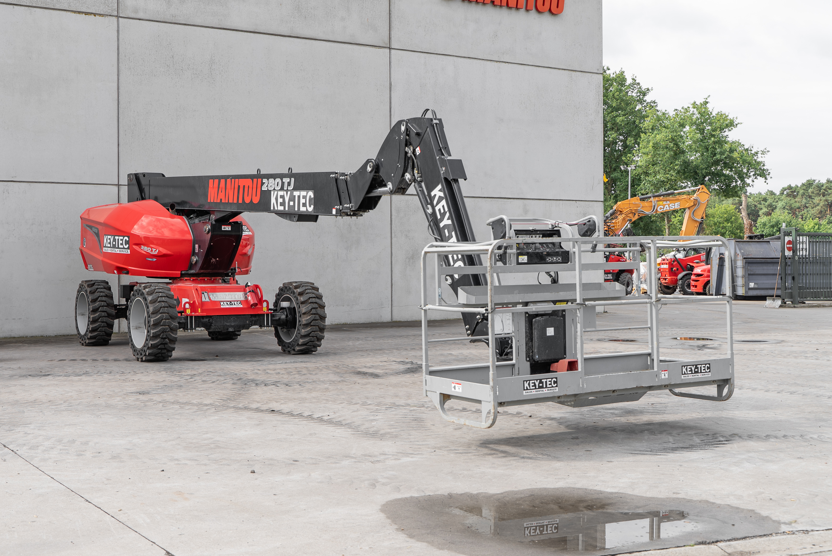 Manitou - Nacelles élévatrices - TJ 280 ST5 S1 - frontright