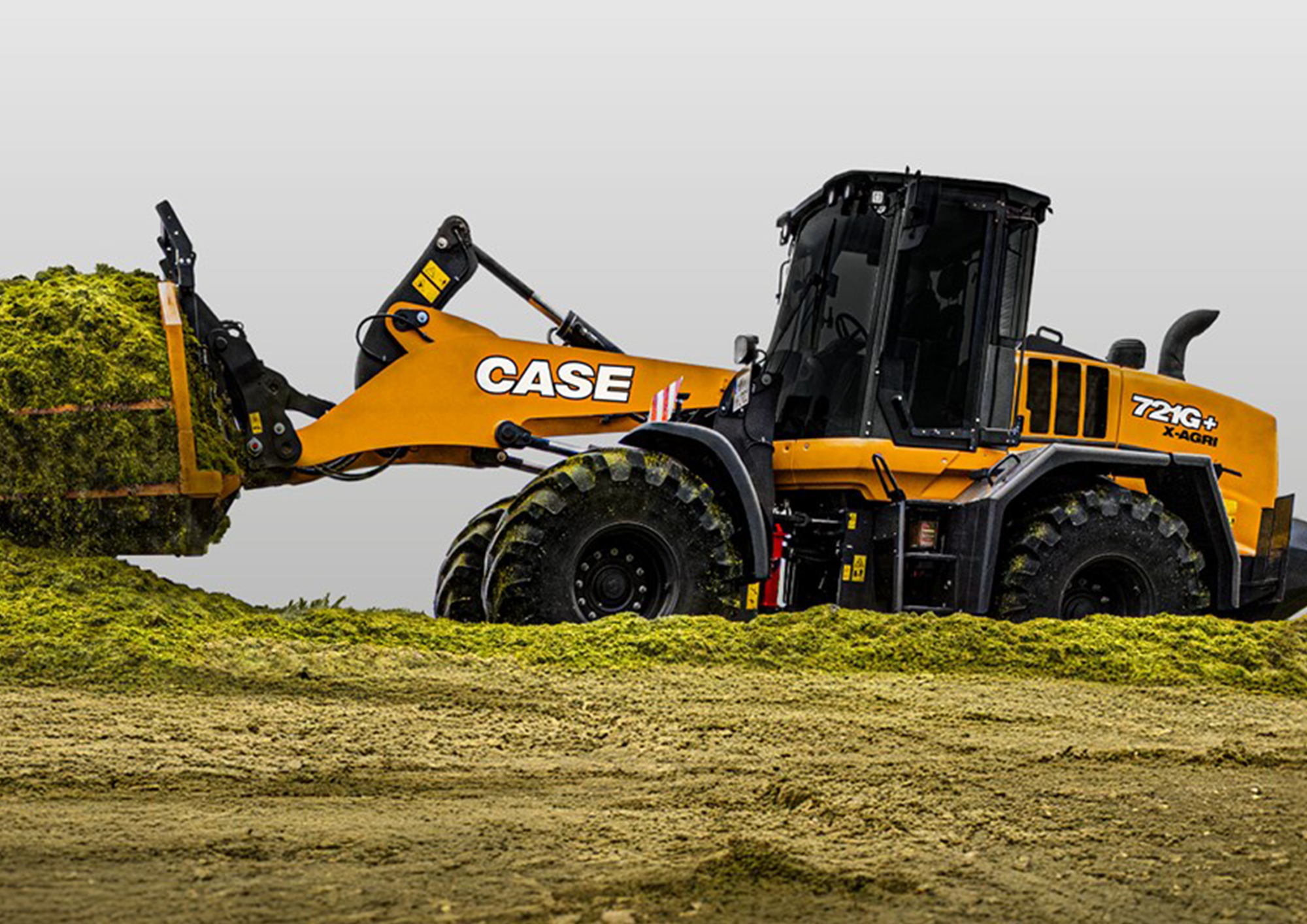 Case Construction - Wielladers - 721 G+ X-Agri - Toepassing