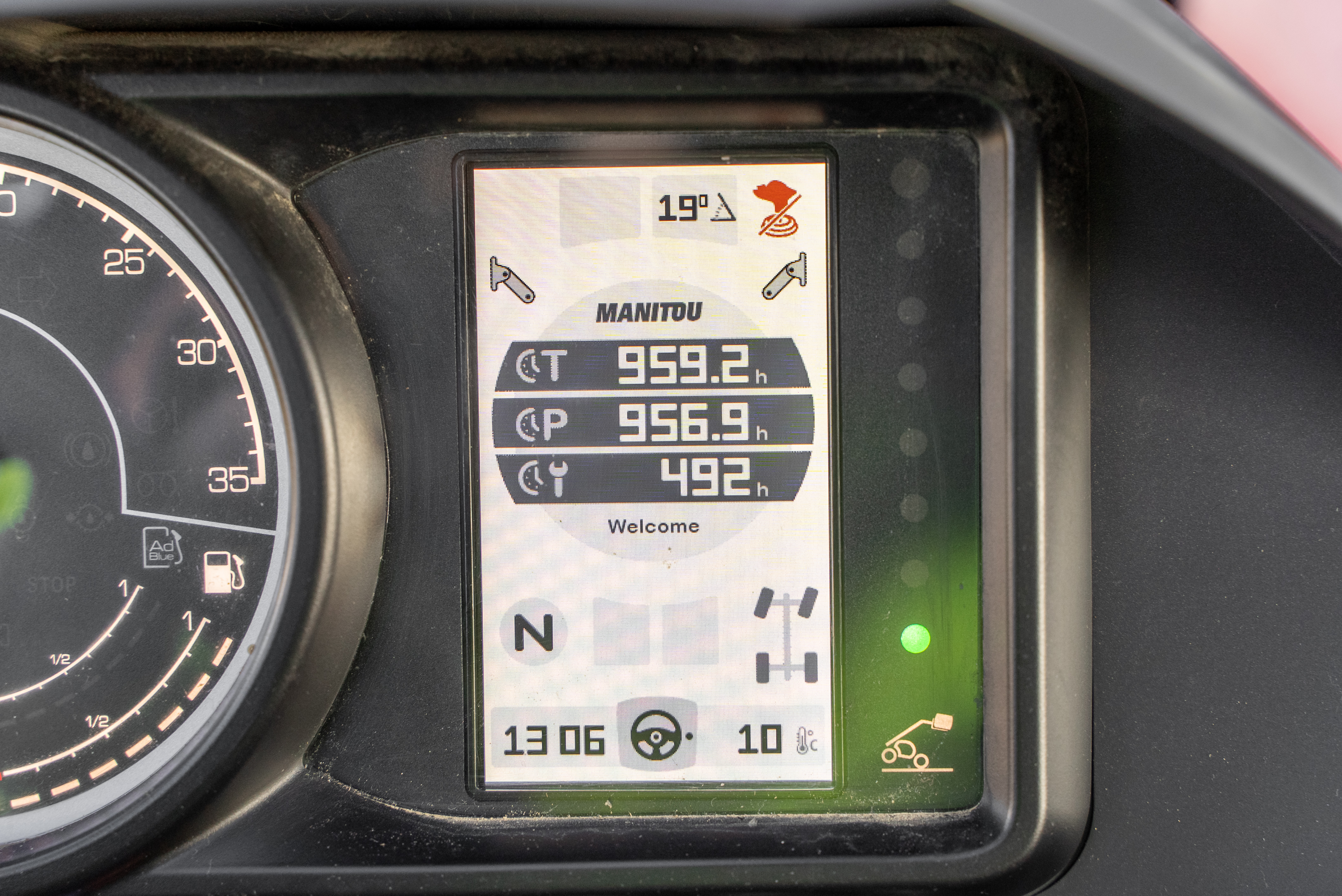 MT 1840 EASY 75D ST5 S1 - Hours / Display