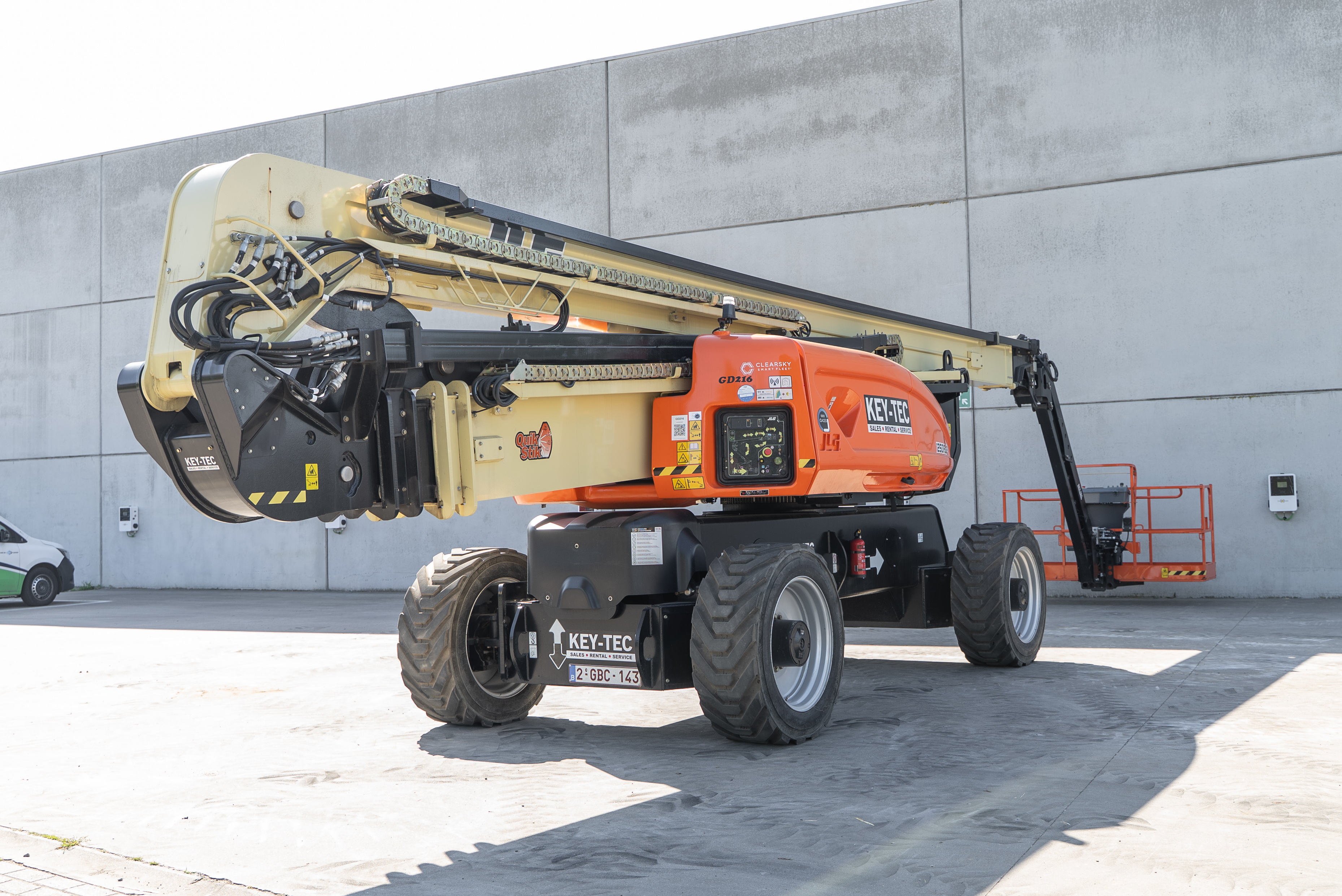 Jlg - Nacelles élévatrices - 1250 AJP - Arrière droite