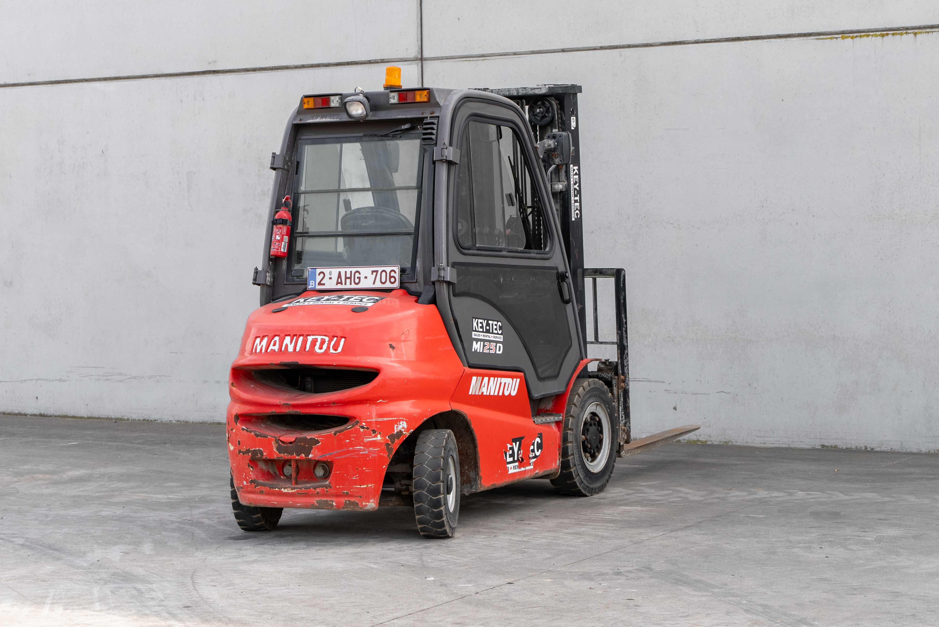 Manitou - Chariots élévateurs - MI 25 D Y E3 S3 - Arrière droite