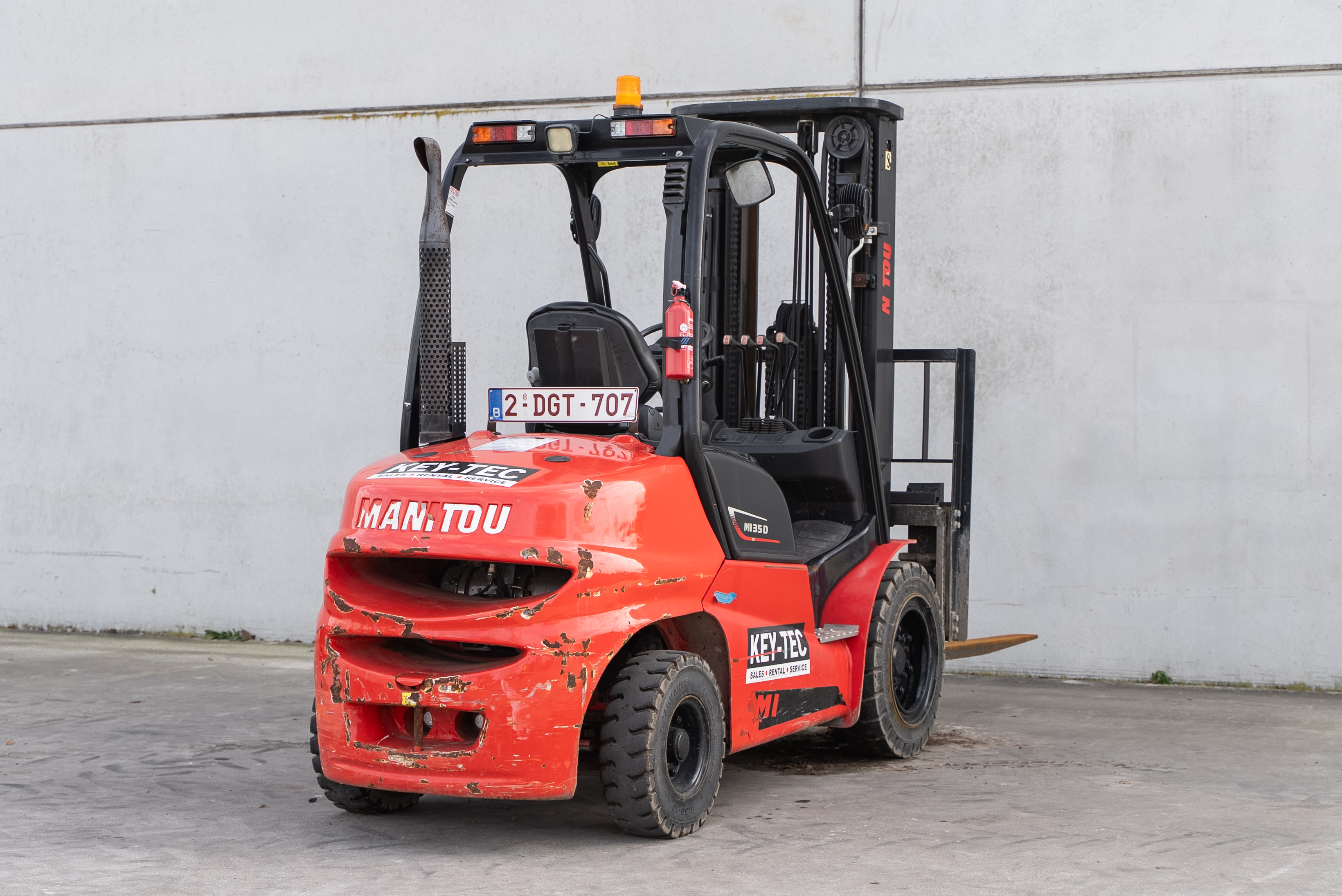 Manitou - Chariots élévateurs - MI 35 D K ST5 S1 - Arrière droite