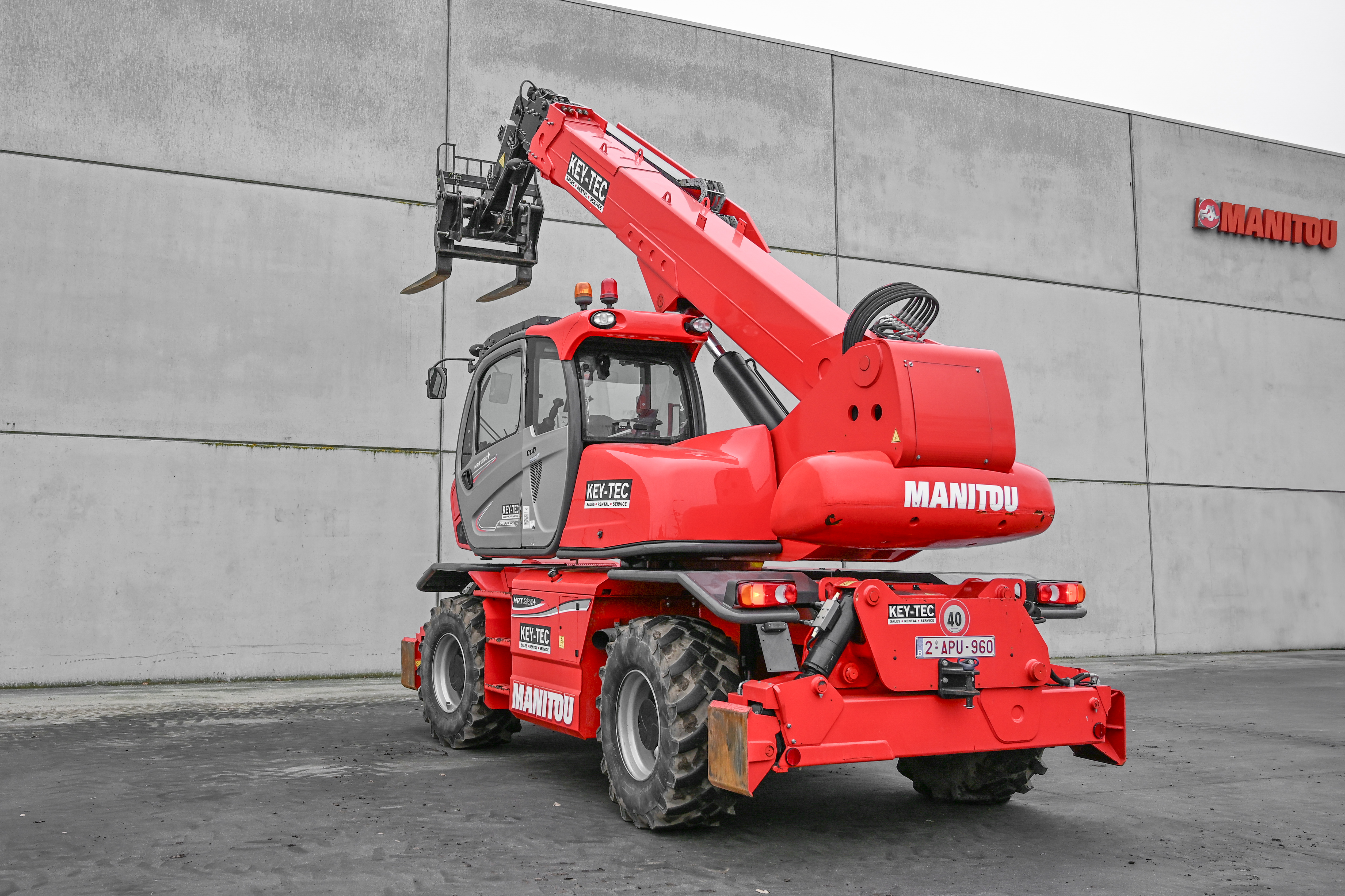 Manitou - Télescopiques - MRT 2150 PRIV+ ST4 S2 - Arrière gauche