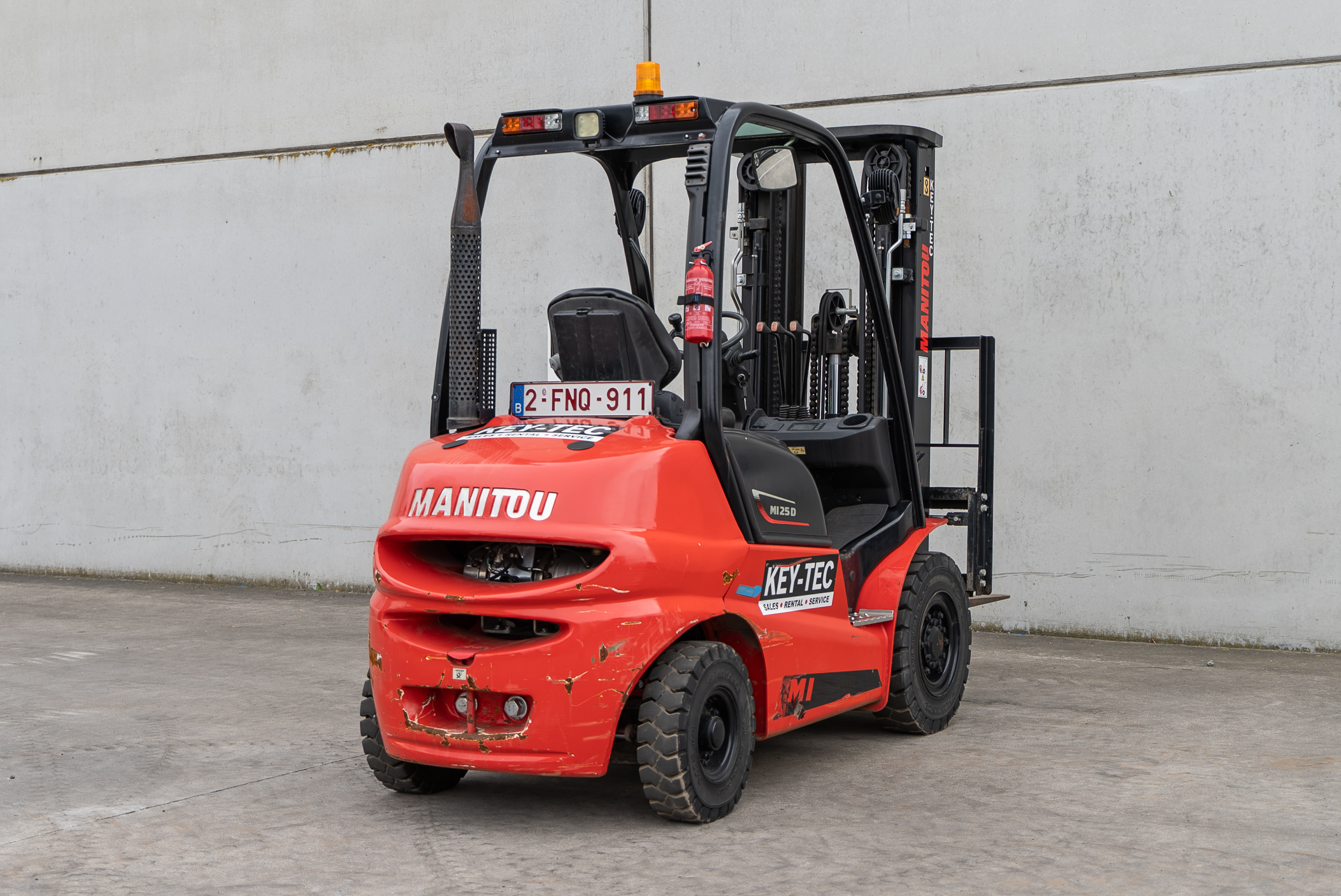 Manitou - Chariots élévateurs - MI 25 D K ST5 S1 - Arrière droite