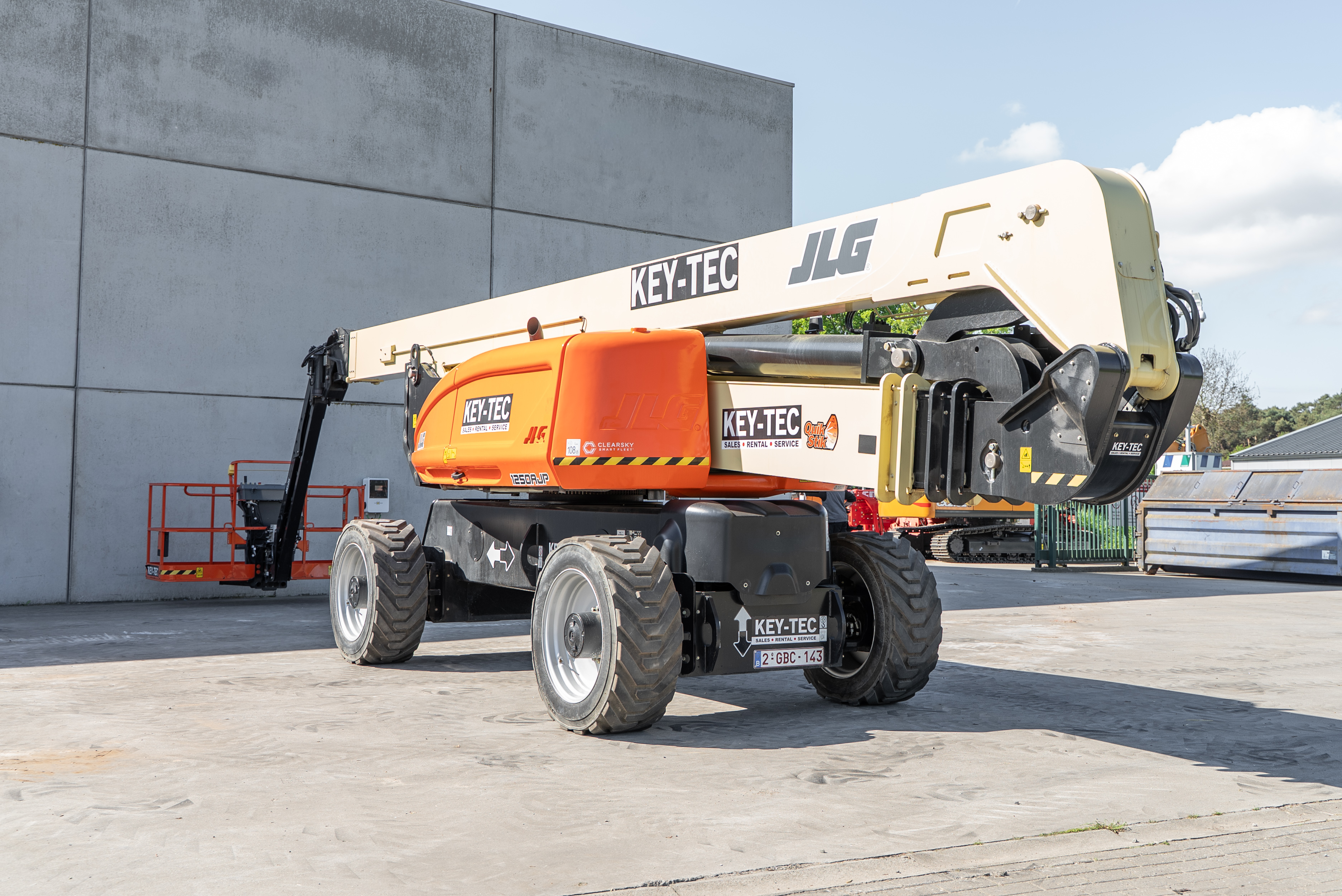 Jlg - Nacelles élévatrices - 1250 AJP - Arrière gauche