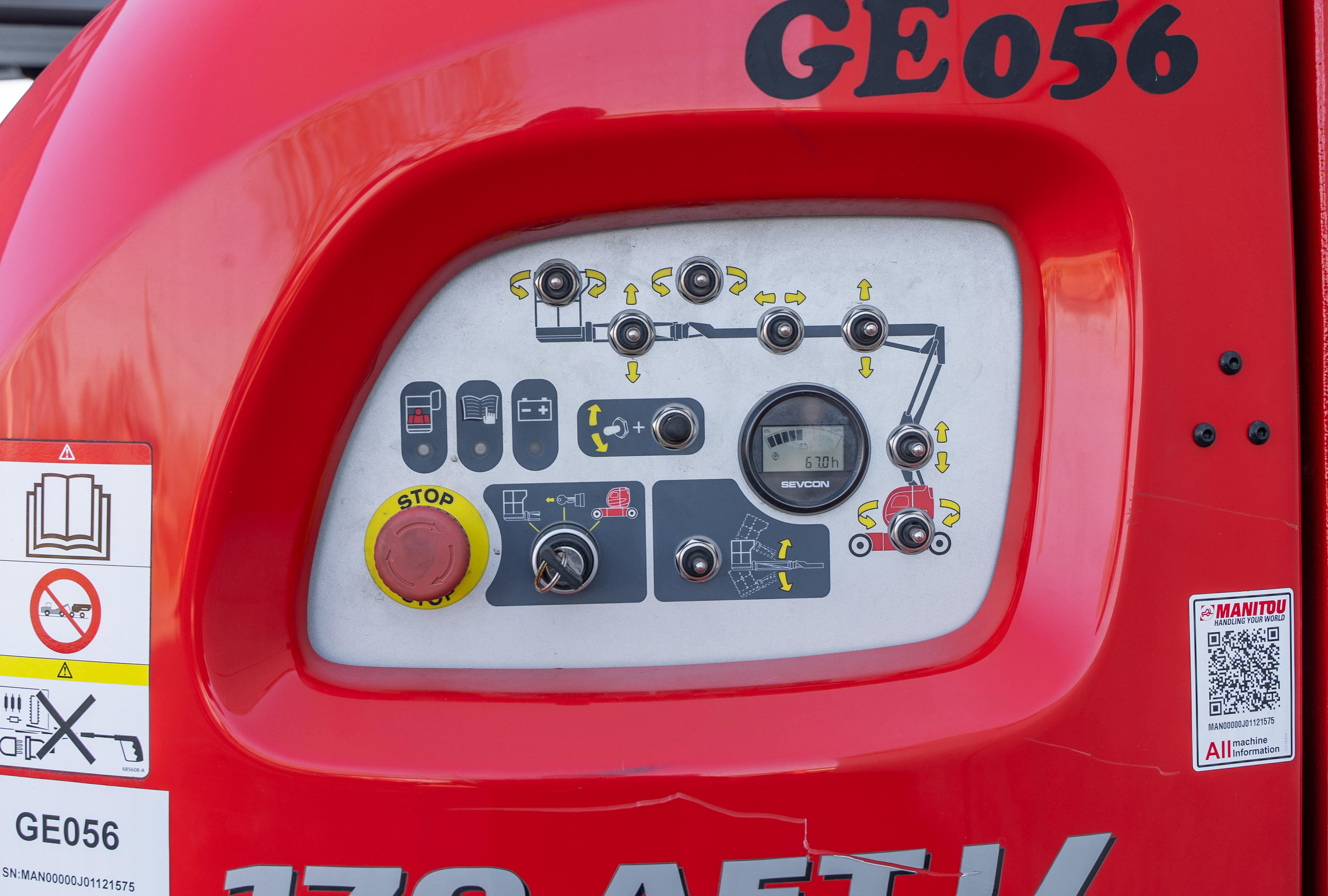 Manitou - Hoogwerkers - AETJL 170 - Urenteller / Display