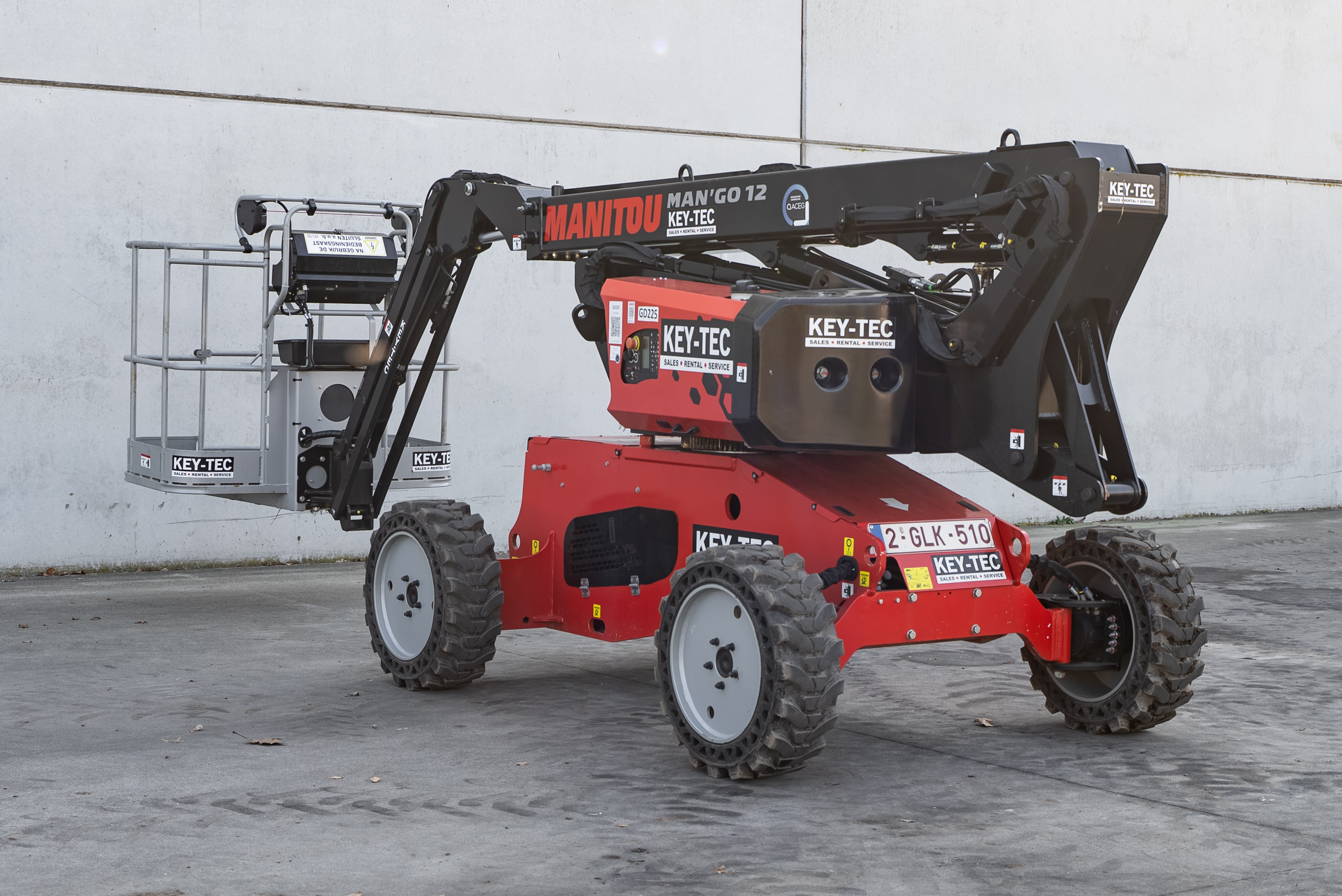 Manitou - Hoogwerkers - MAN GO 12 - Links achter