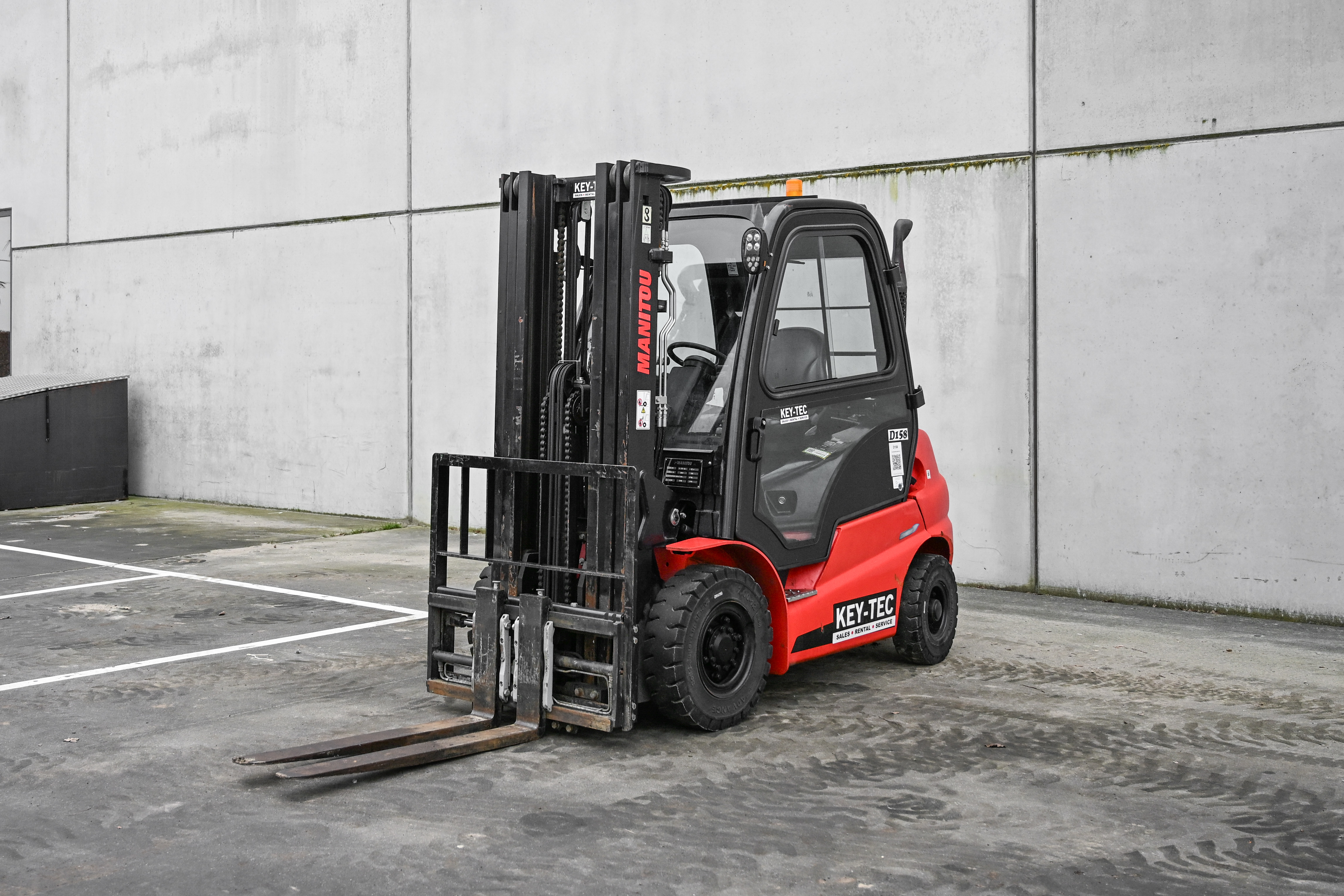 Manitou - Chariots élévateurs - MI 25 D K ST5 S1 - Avant gauche