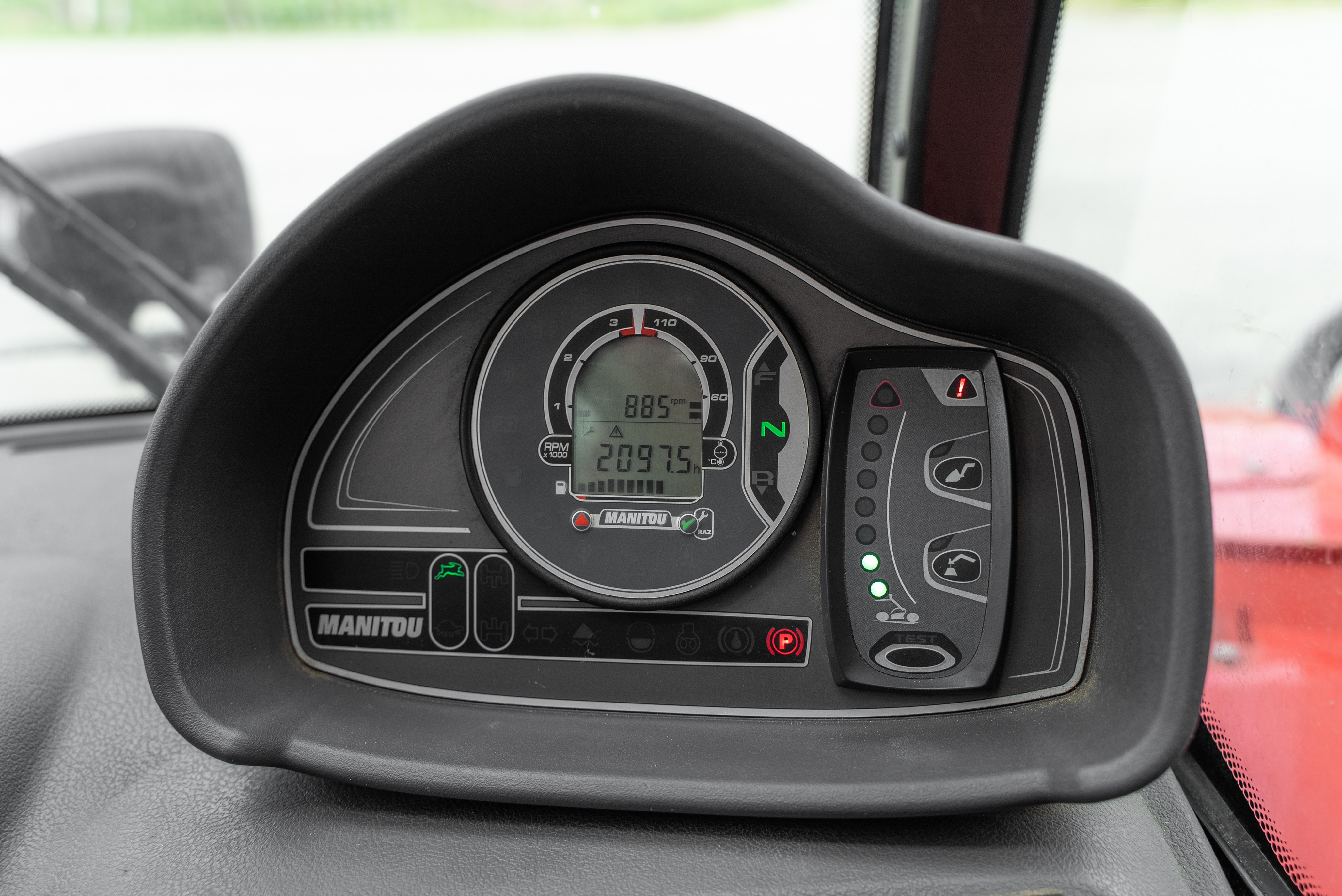 MT 625 H COMFORT 75K ST5 S1 - Hours / Display