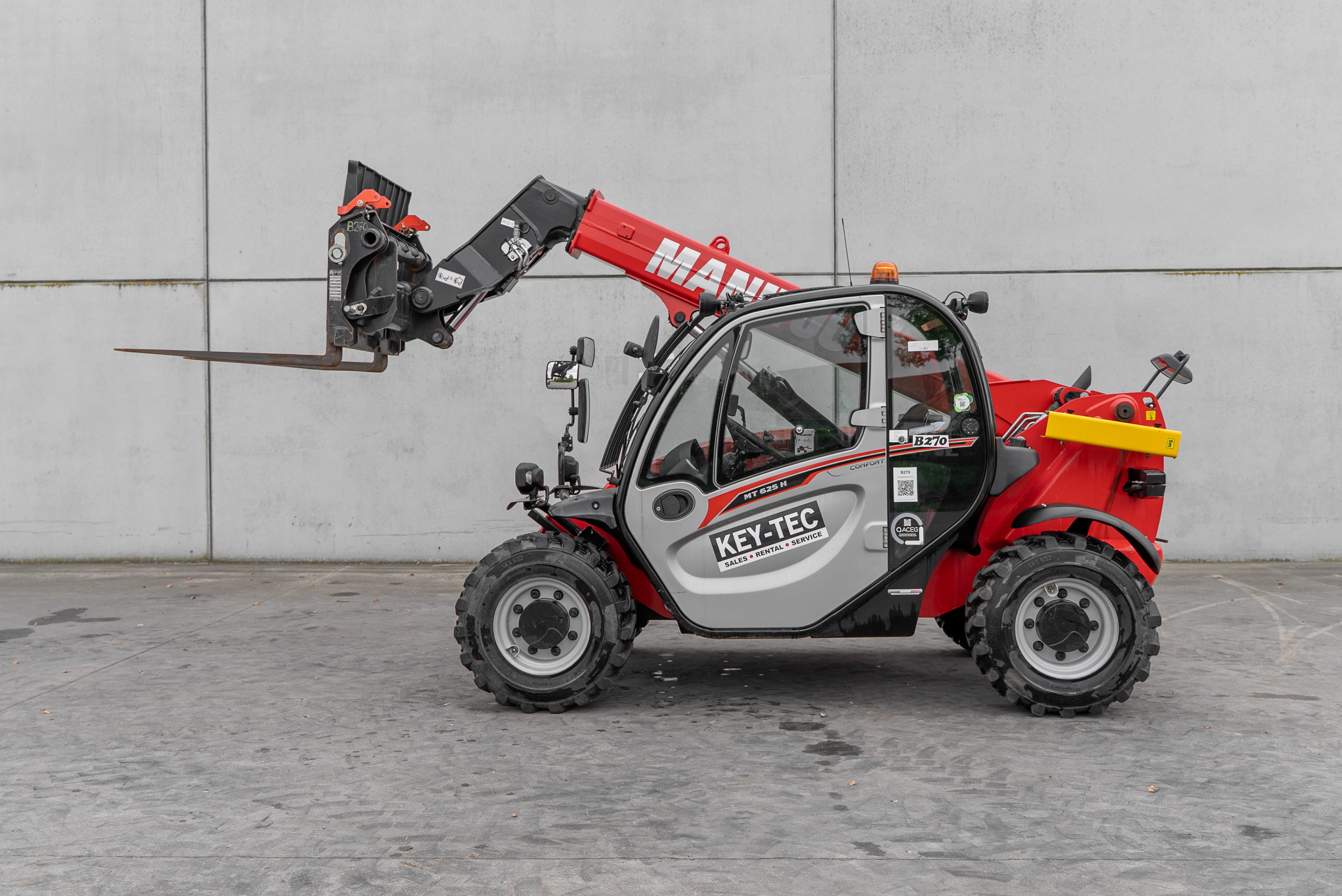 Manitou - Telehandlers - MT 625 H COMFORT 75K ST5 S1 - Side