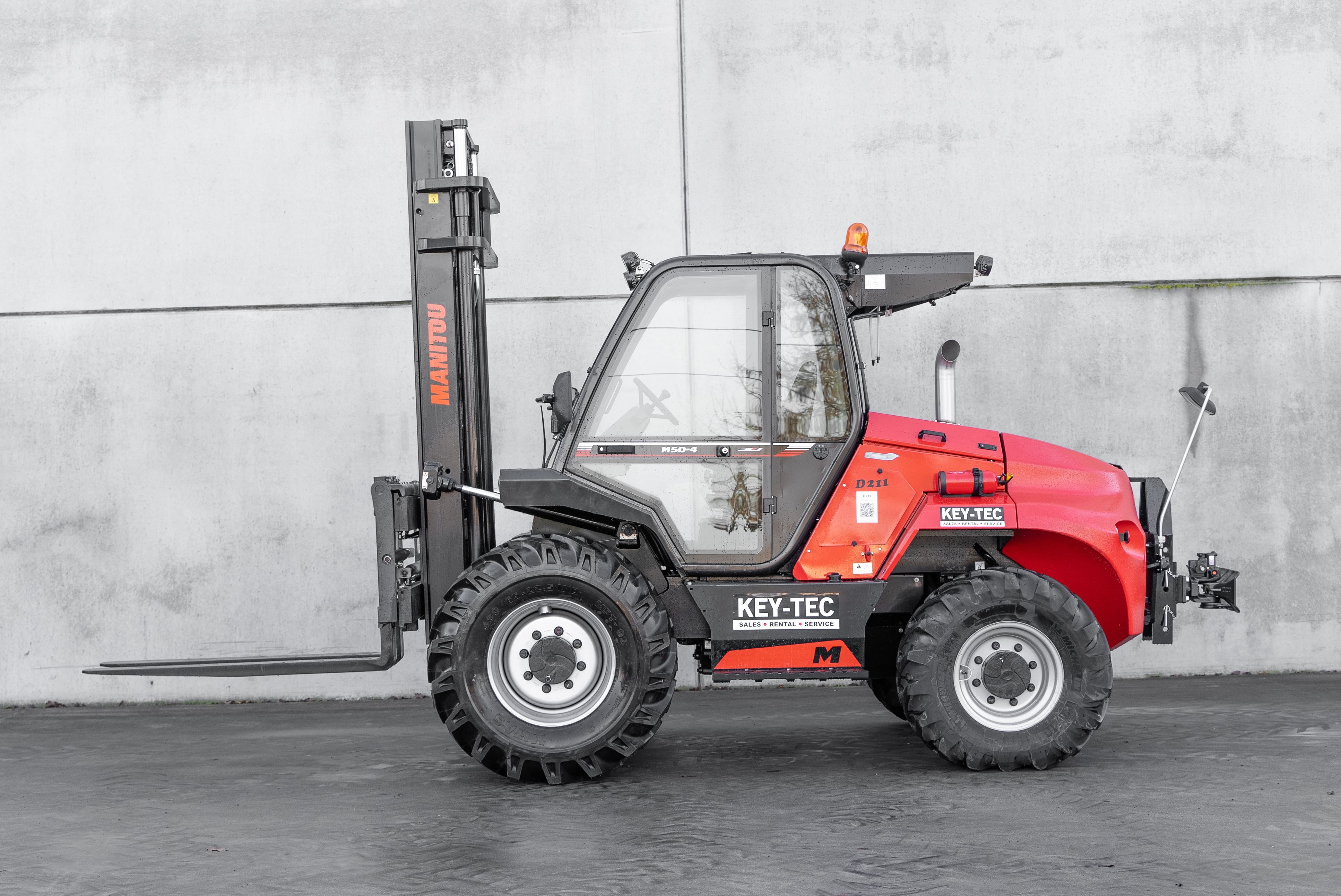 Manitou - Heftrucks - M 50-4 D ST5 S1 EU - Zijaanzicht