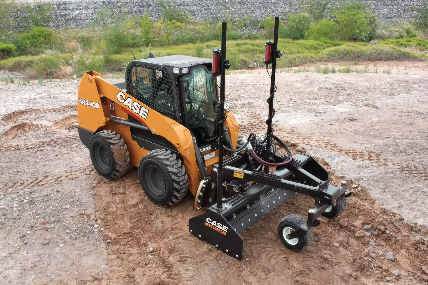 Case Construction - Skidsteers - SR 240 B - Back