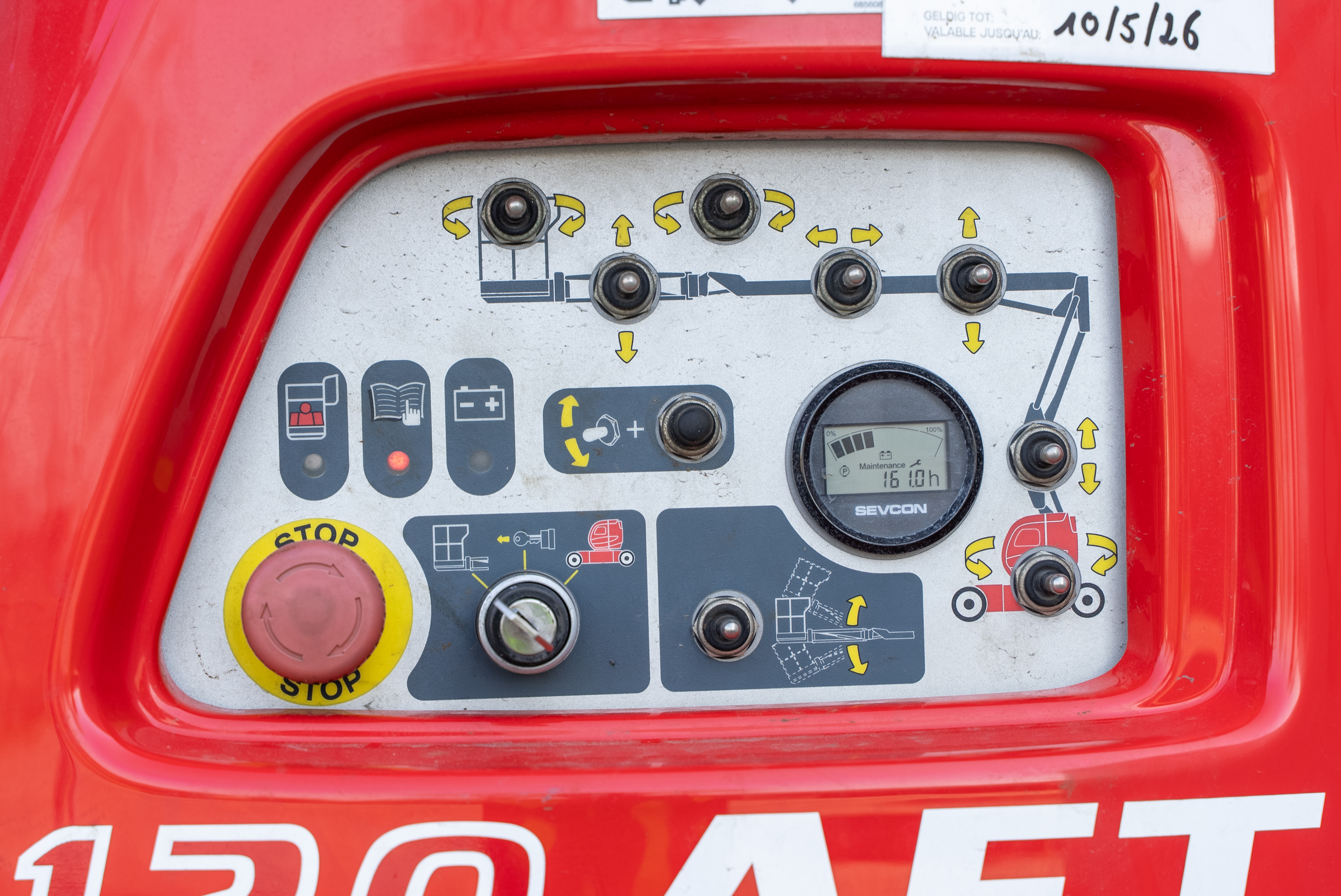 Manitou - Hoogwerkers - AETJ 120 COMPACT 2 3D - Urenteller / Display