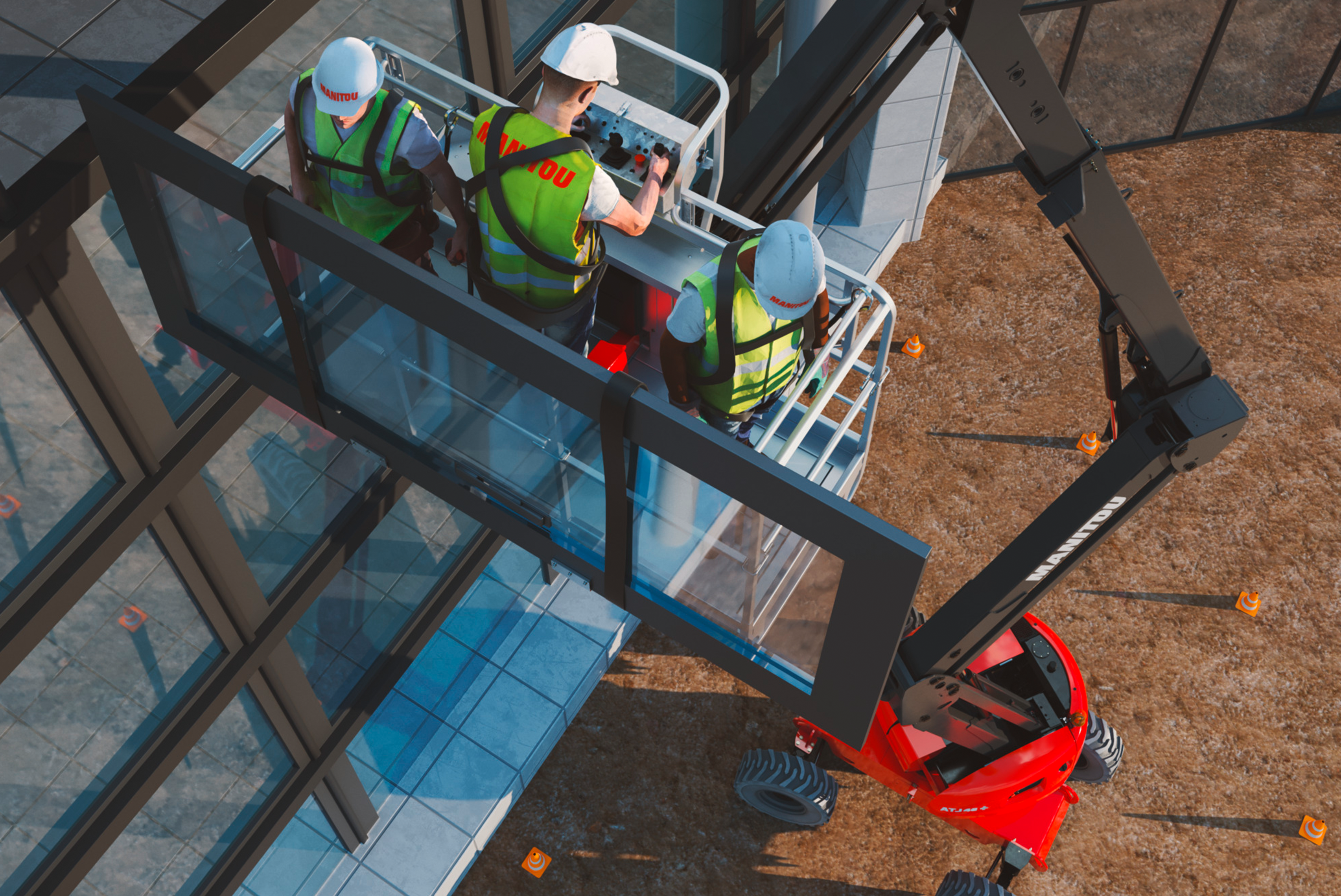 Manitou - Aerial platforms - ATJ 160 P RC ST5 S1 - Application