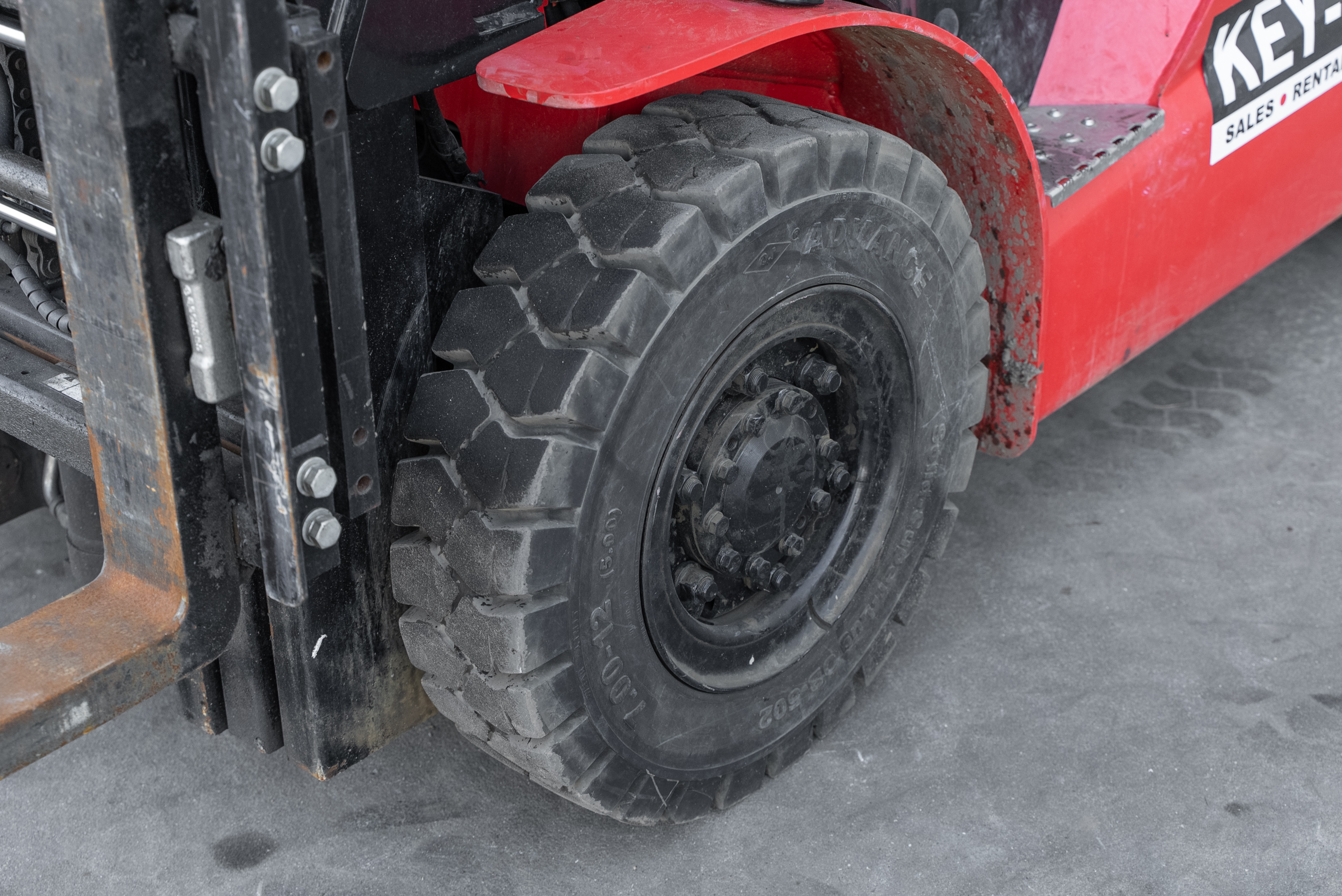 Manitou - Chariots élévateurs - MI 25 D K ST5 S1 - Châssis / Roue