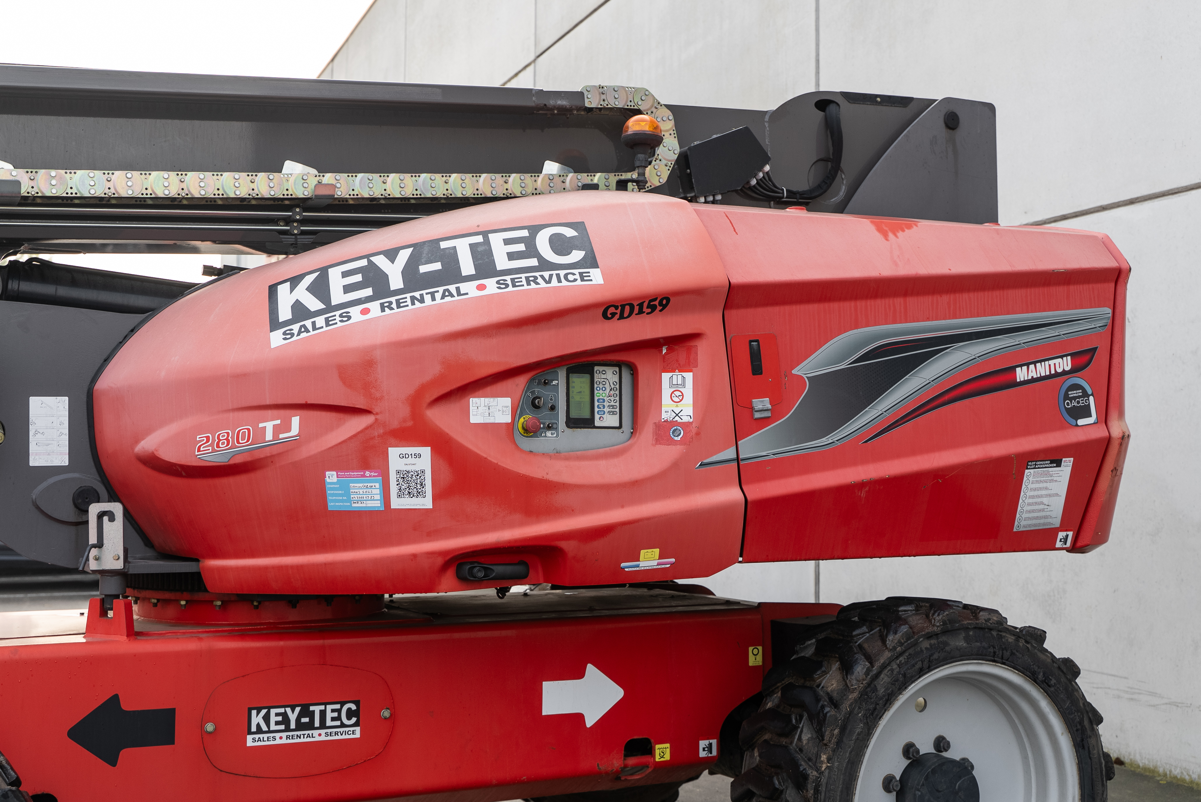 Manitou - Aerial platforms - TJ 280 - Product image