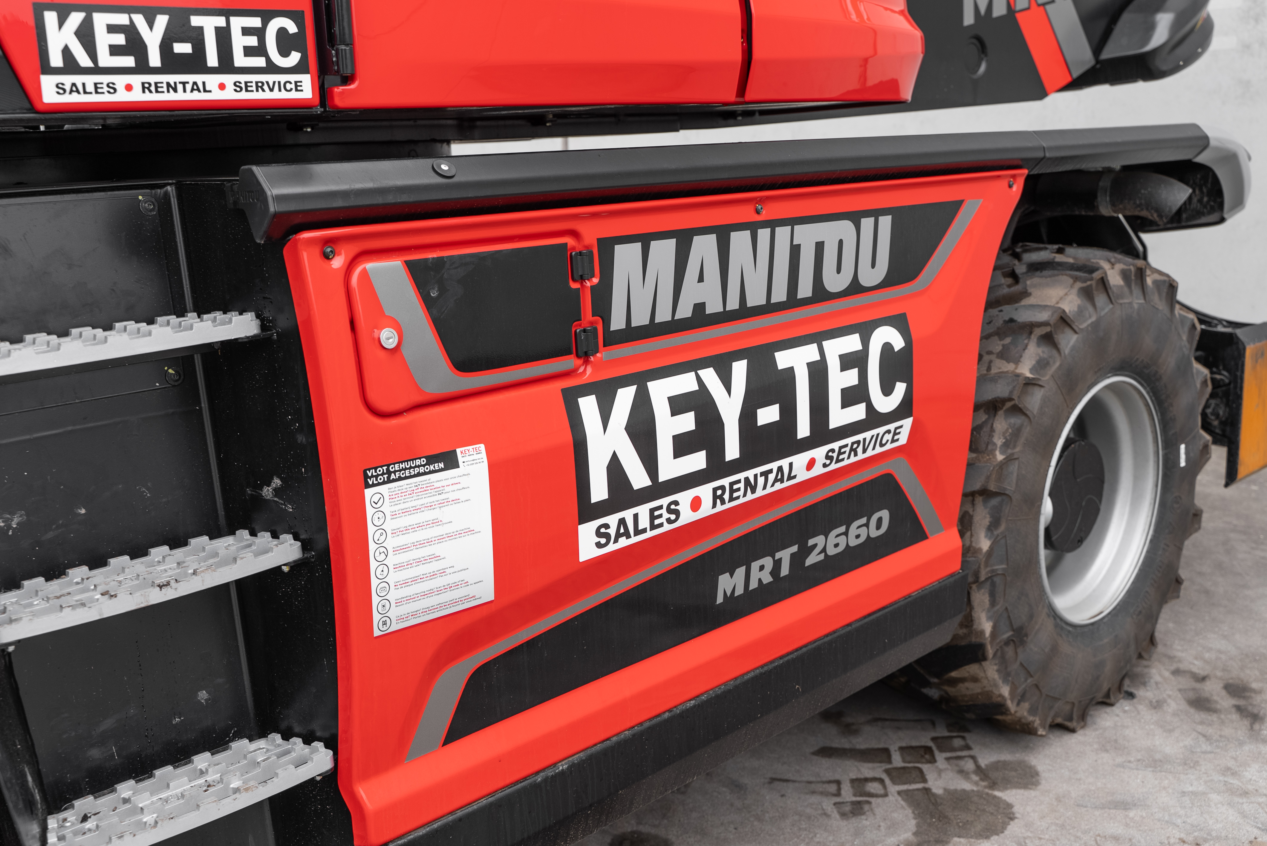 Manitou - Telehandlers - MRT 2660 360 160Y ST5 S1 - Product image