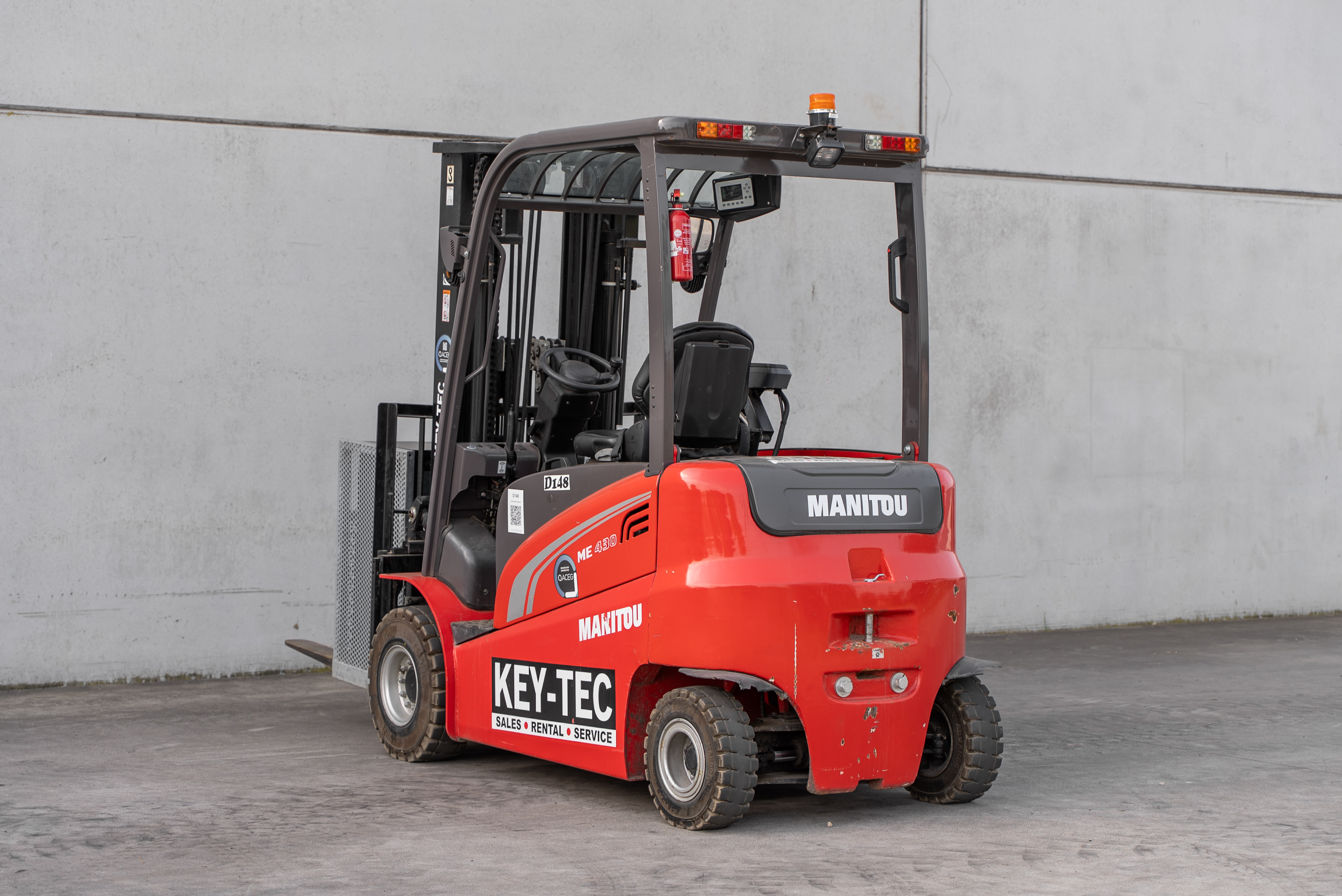 Manitou - Forklifts - ME 430 80V S3 - Back left