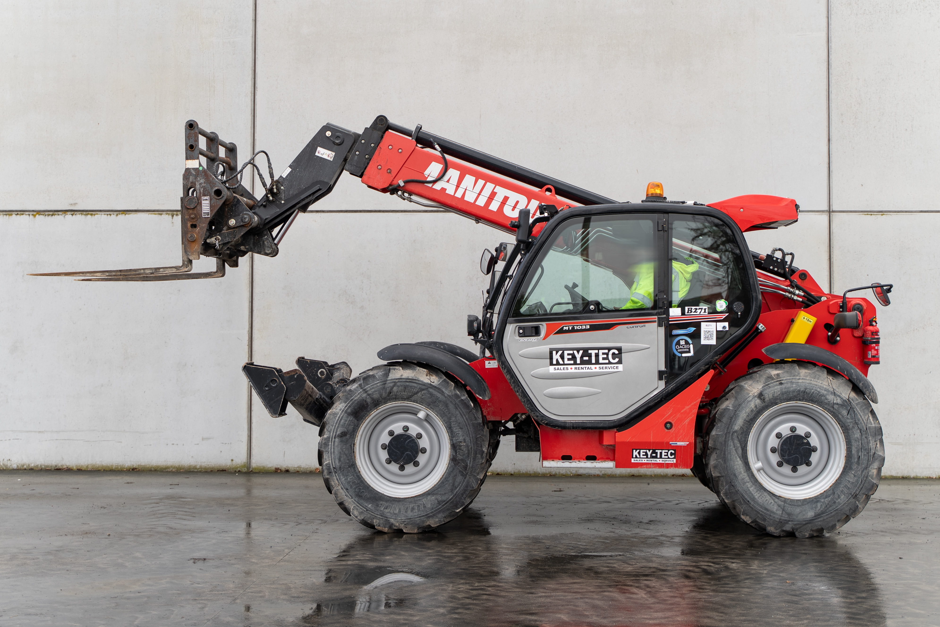 Manitou - Telehandlers - MT 1033 EASY 75D ST5 S1 - Side