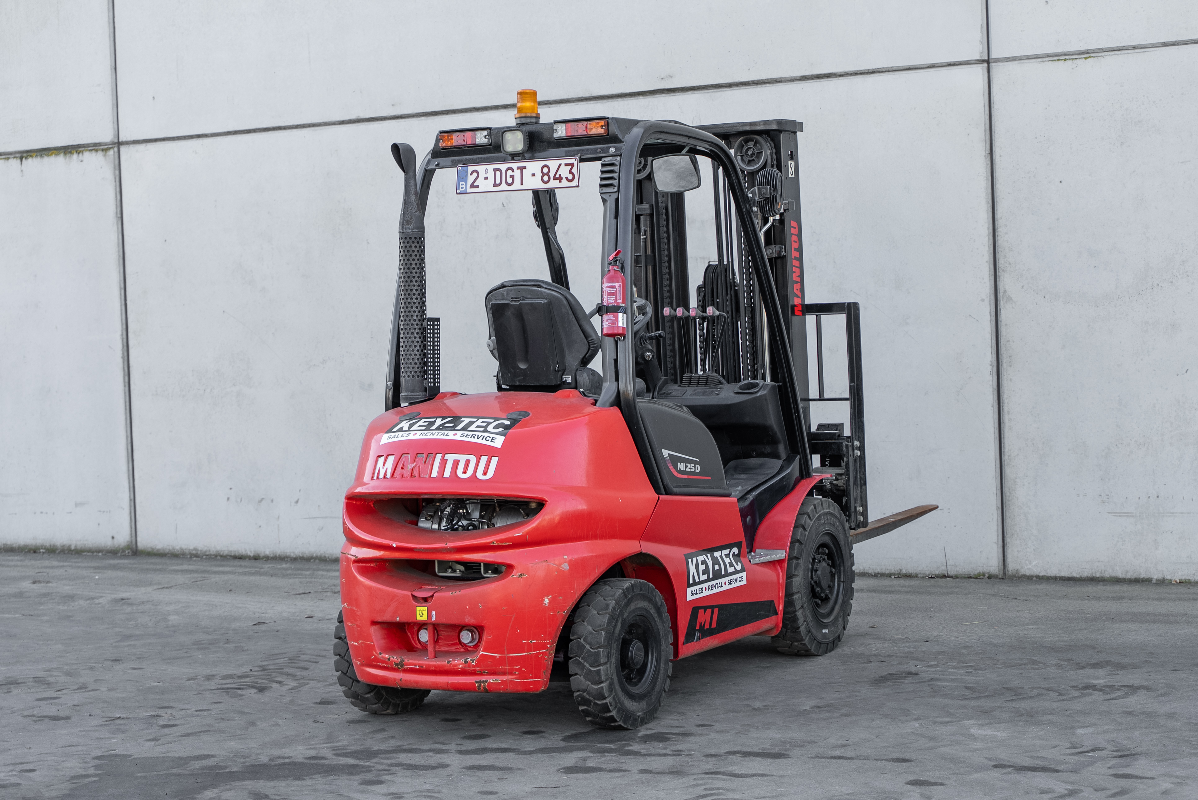 Manitou - Chariots élévateurs - MI 25 D K ST5 S1 - Arrière droite