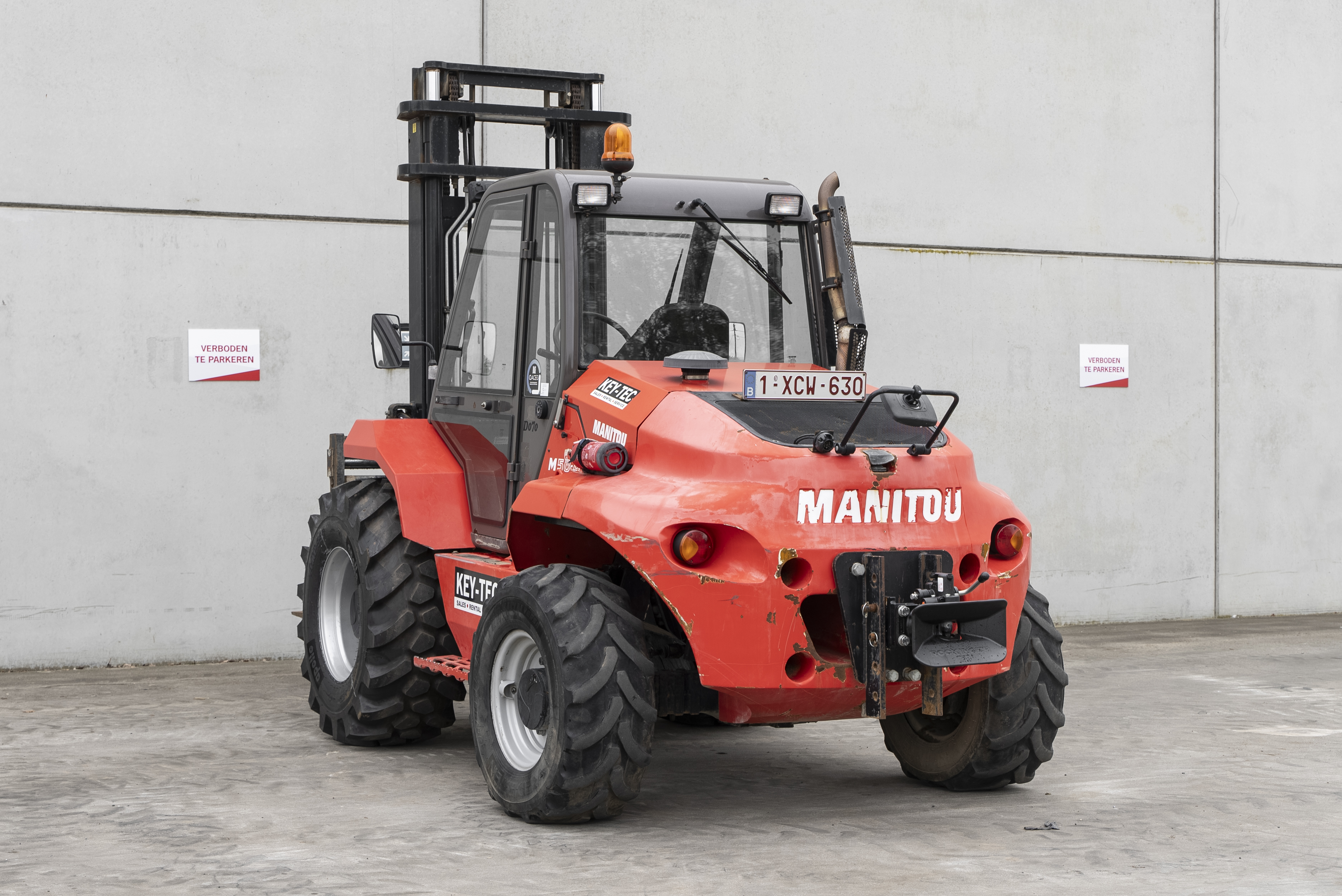 Manitou - Chariots élévateurs - M 50-4 ST3B - Arrière gauche