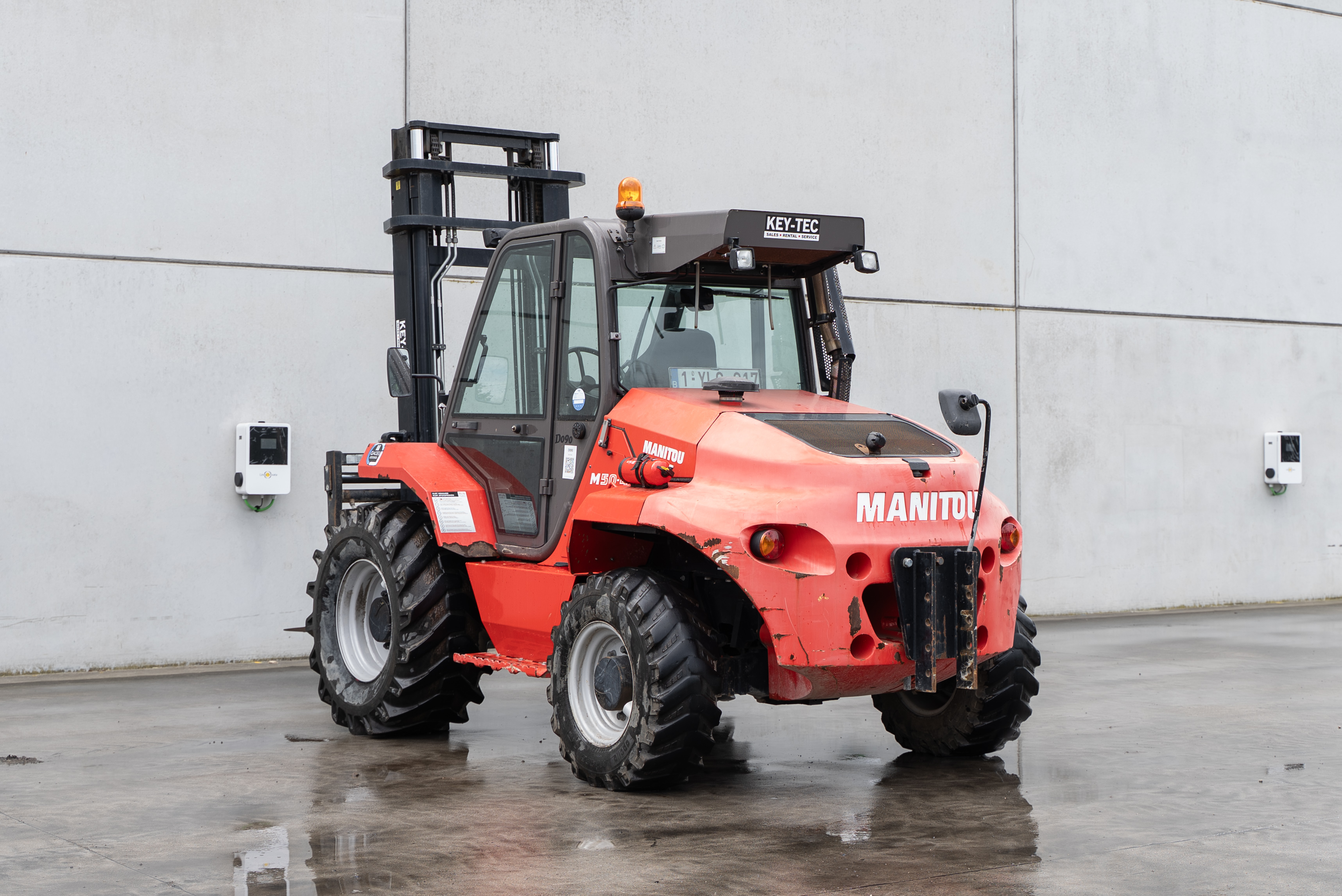 Manitou - Chariots élévateurs - M 50-4 P ST3B S4 - Arrière gauche